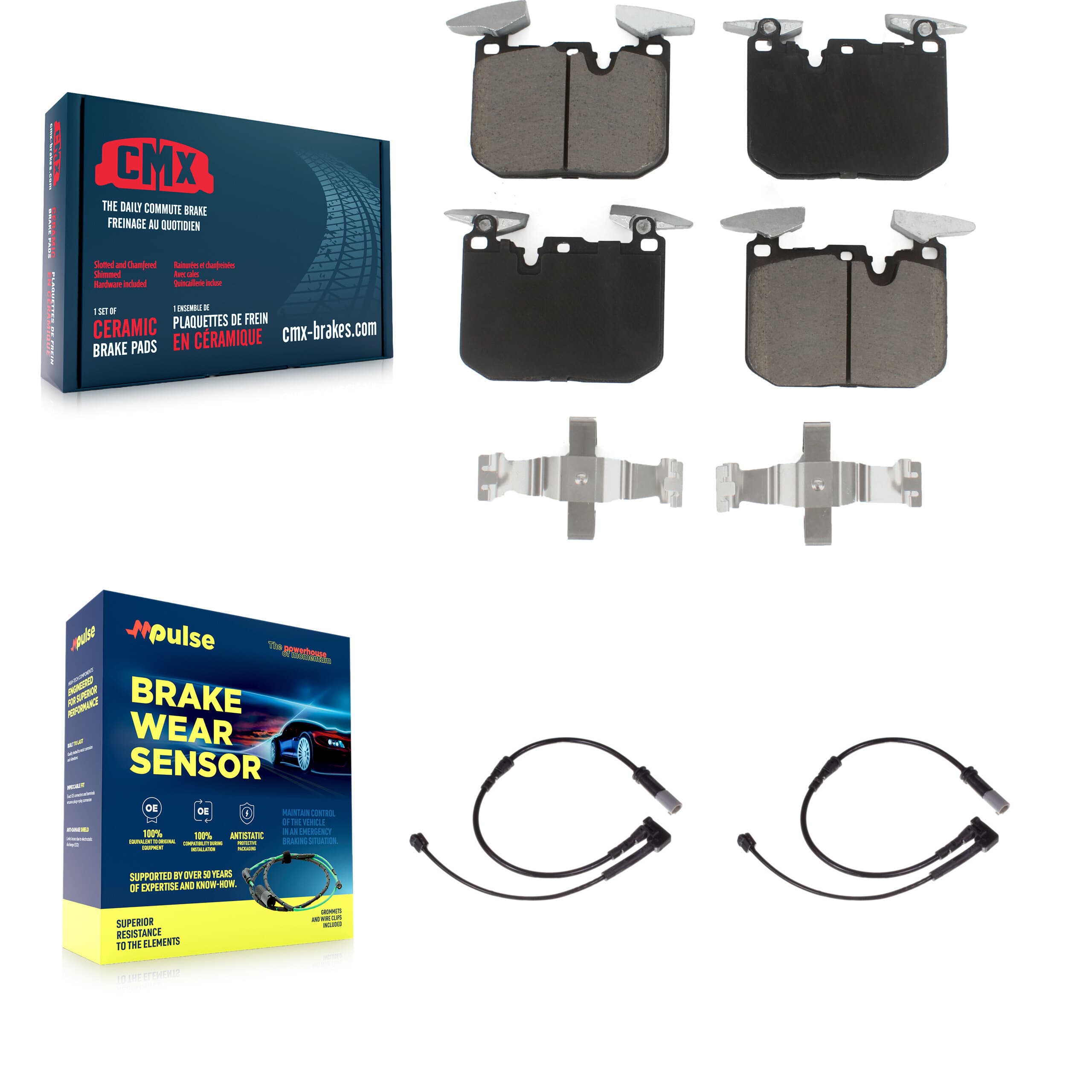 CMX - KCW-100622 - Front Disc Brake Pad Kits image 1