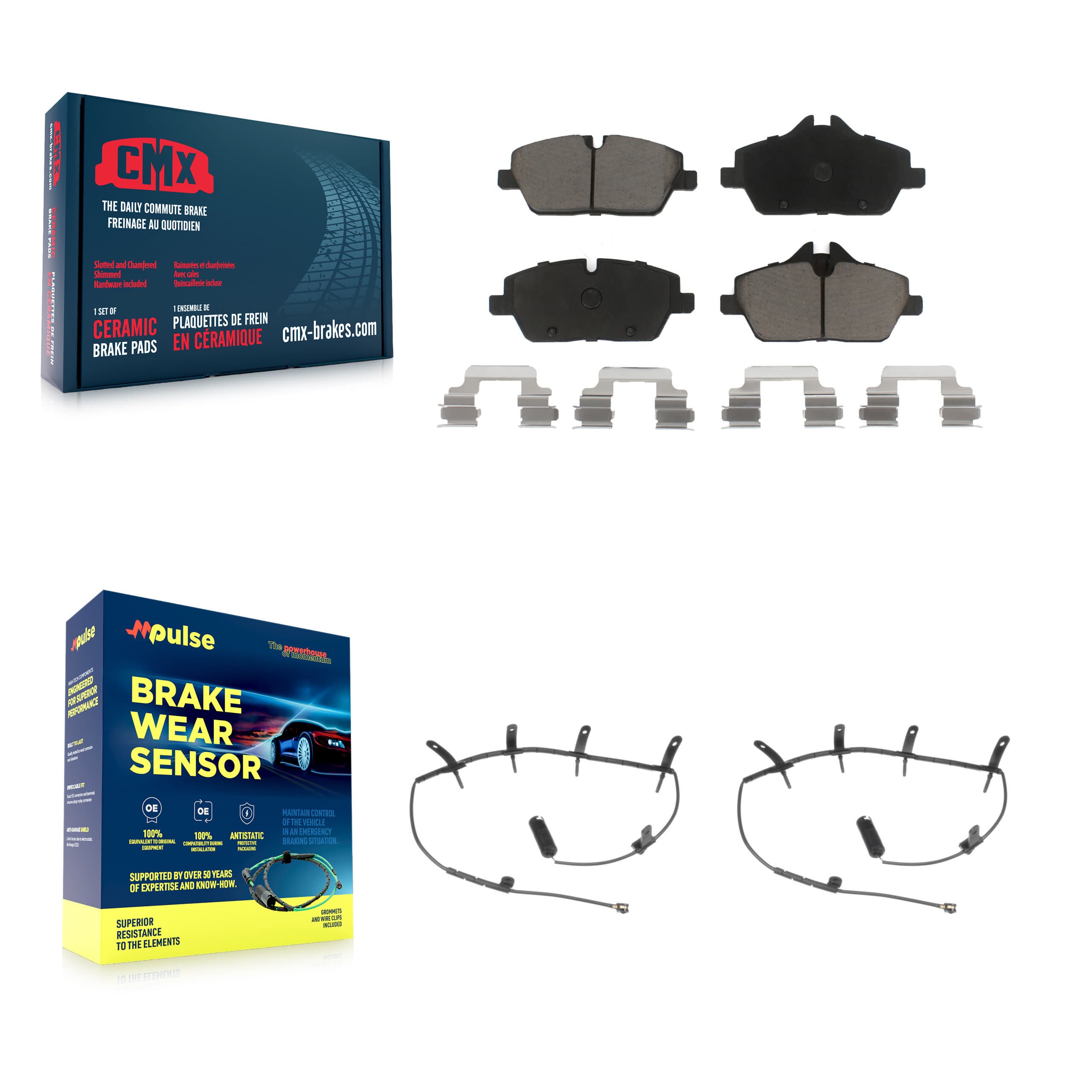 CMX - KCW-100623 - Front Disc Brake Pad Kits image 1
