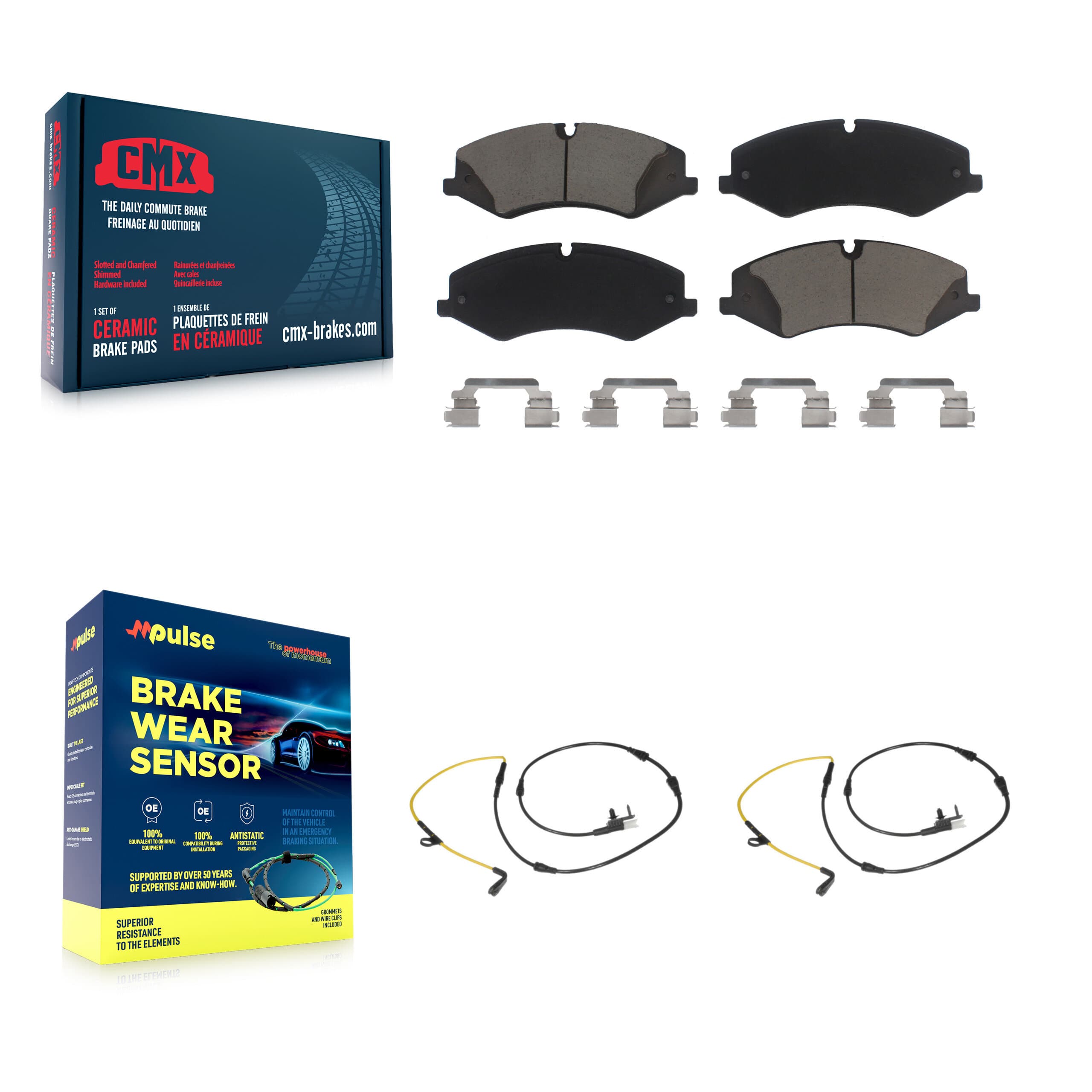 CMX - KCW-100655 - Front Disc Brake Pad Kits image 1