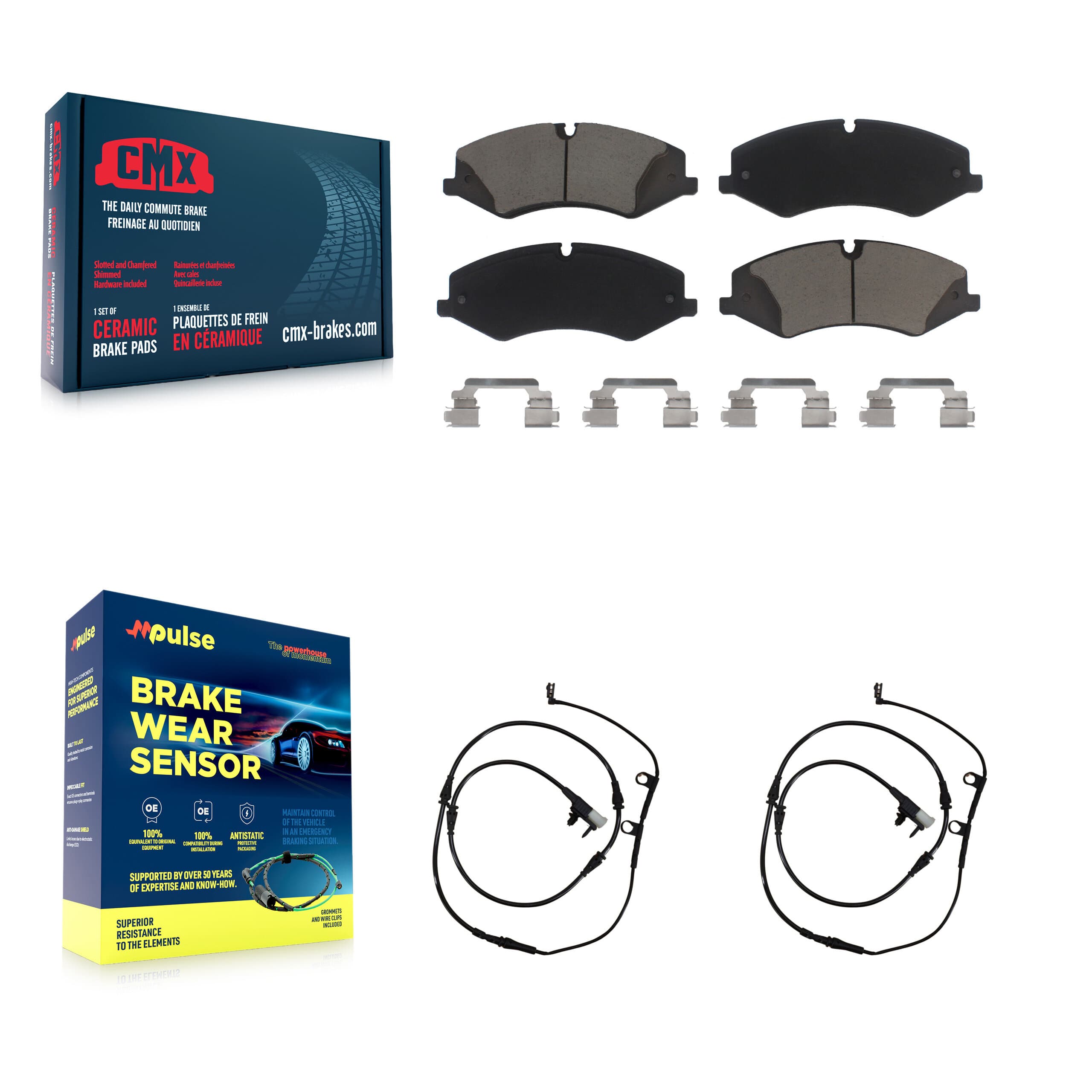 CMX - KCW-100656 - Front Disc Brake Pad Kits image 1