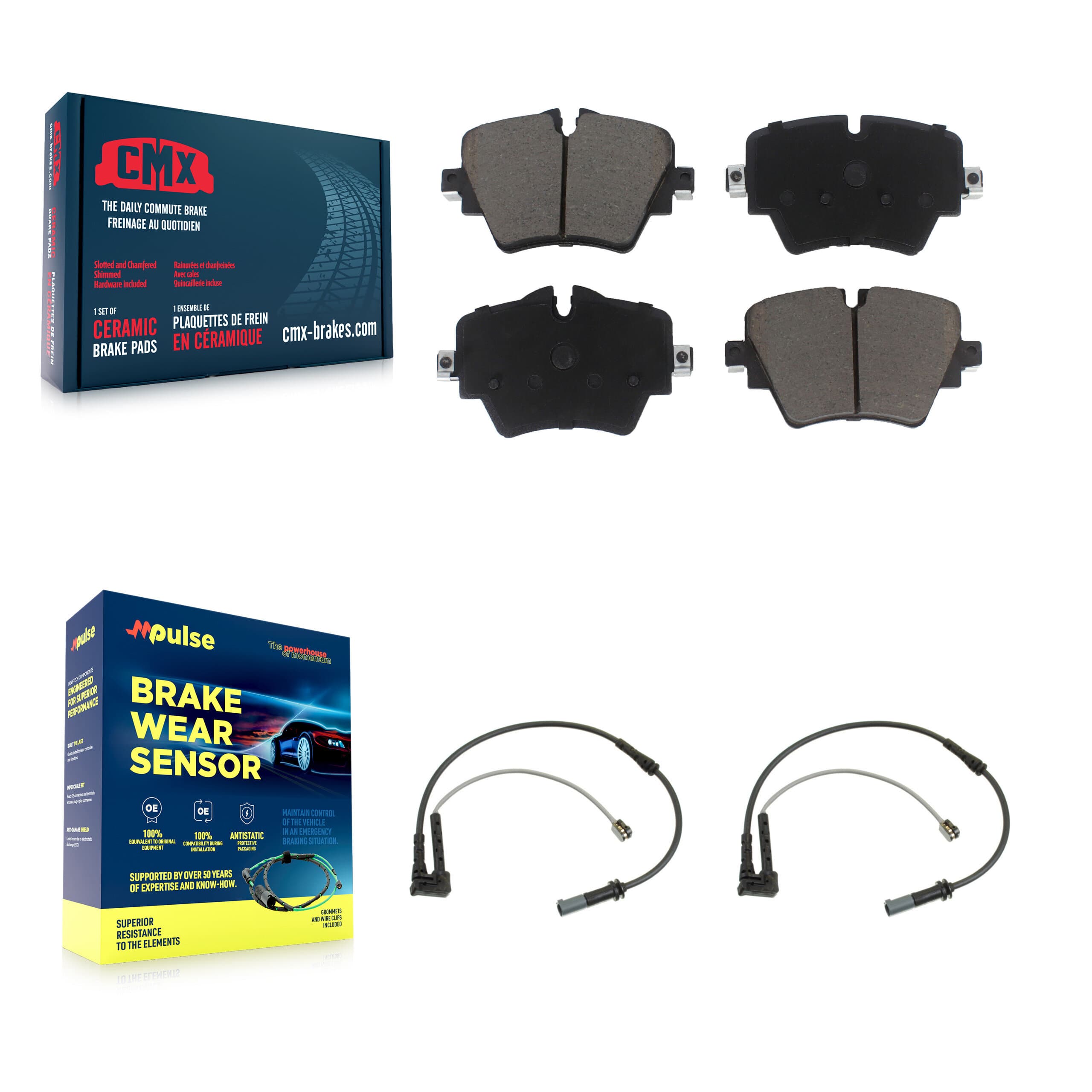 CMX - KCW-100661 - Front Disc Brake Pad Kits image 1