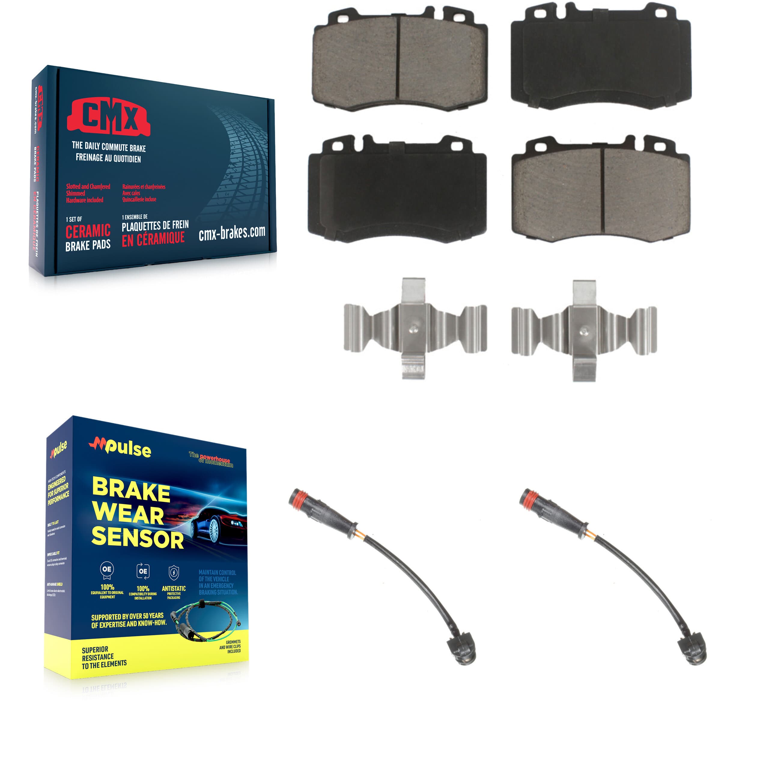 CMX - KCW-100675 - Front Disc Brake Pad Kits image 1