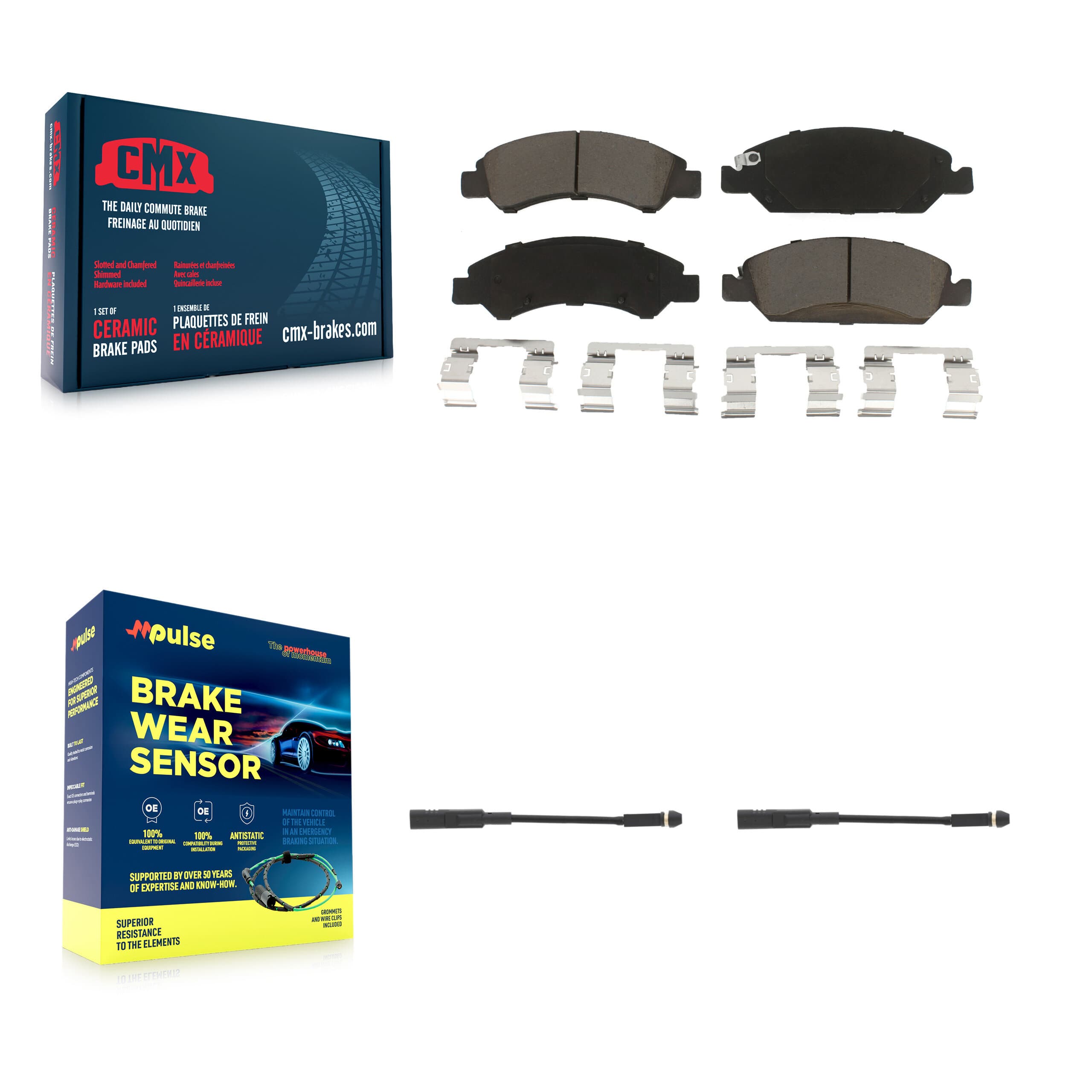 CMX - KCW-100699 - Front Disc Brake Pad Kits image 1