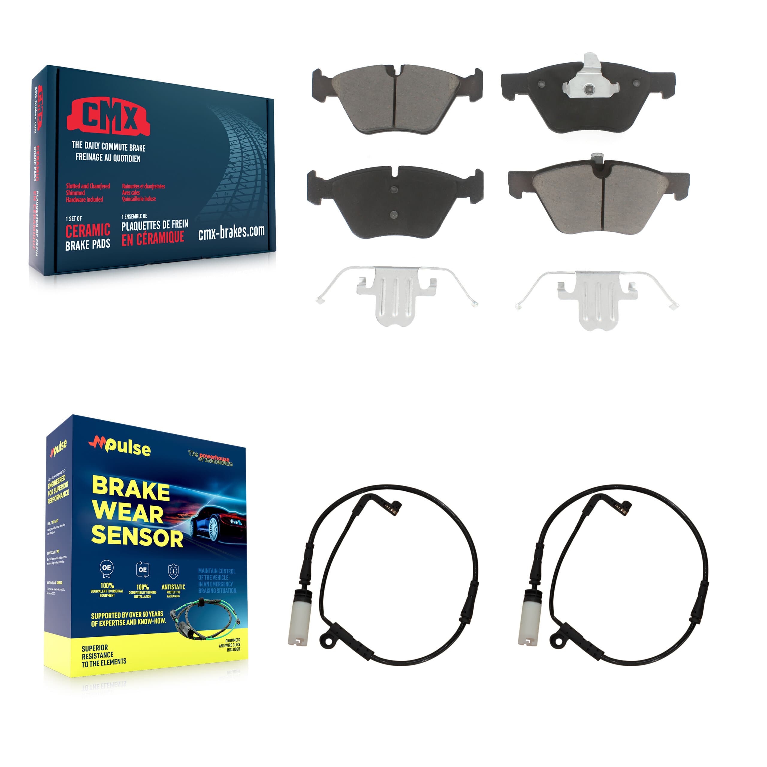 CMX - KCW-100711 - Front Disc Brake Pad Kits image 1
