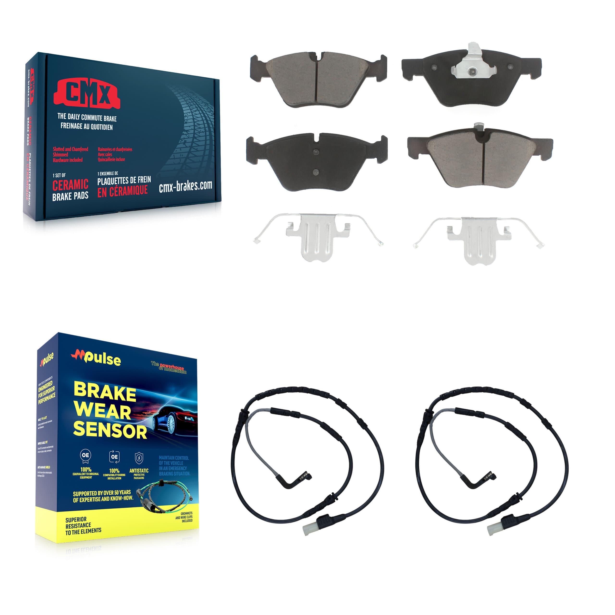 CMX - KCW-100715 - Front Disc Brake Pad Kits image 1