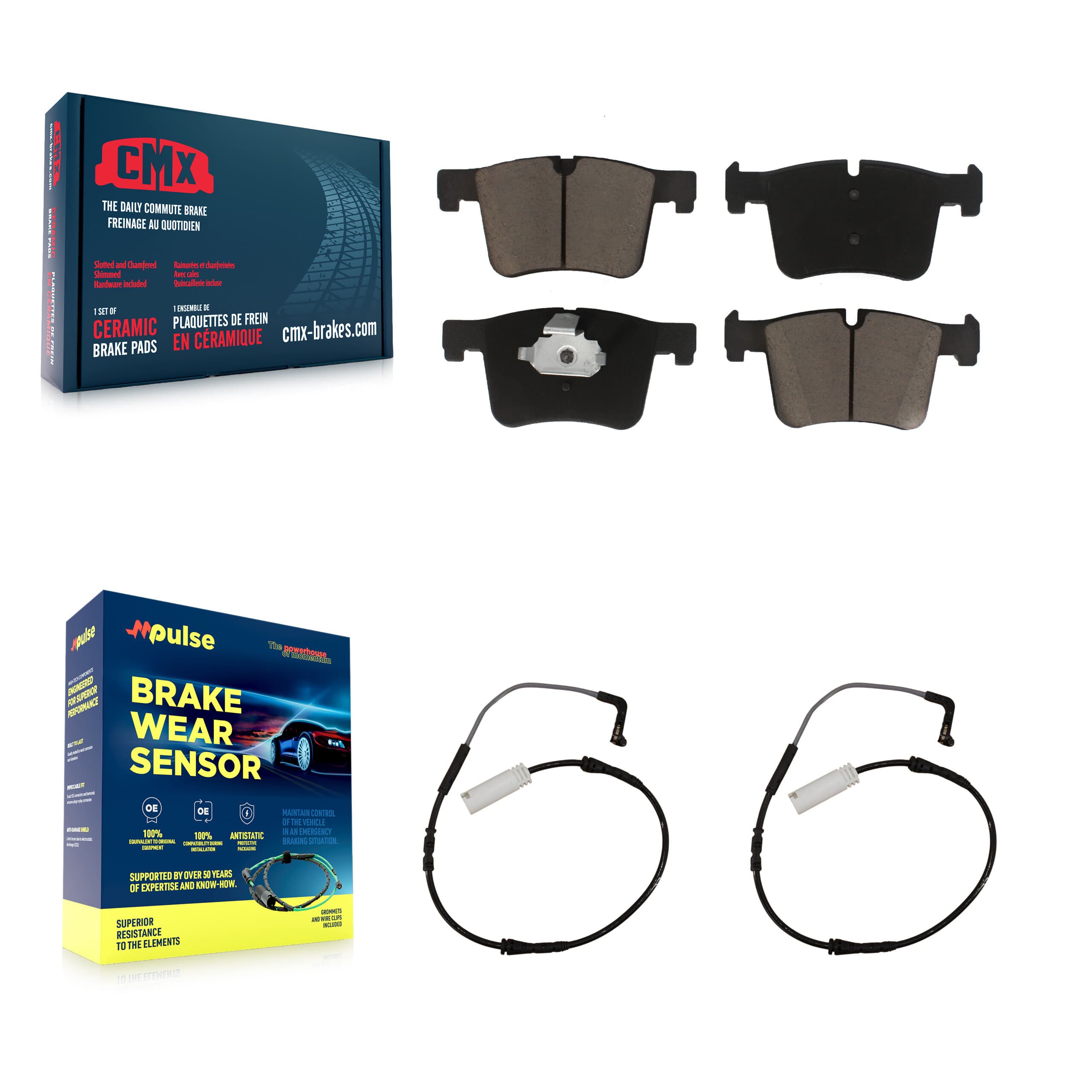 CMX - KCW-100717 - Front Disc Brake Pad Kits image 1