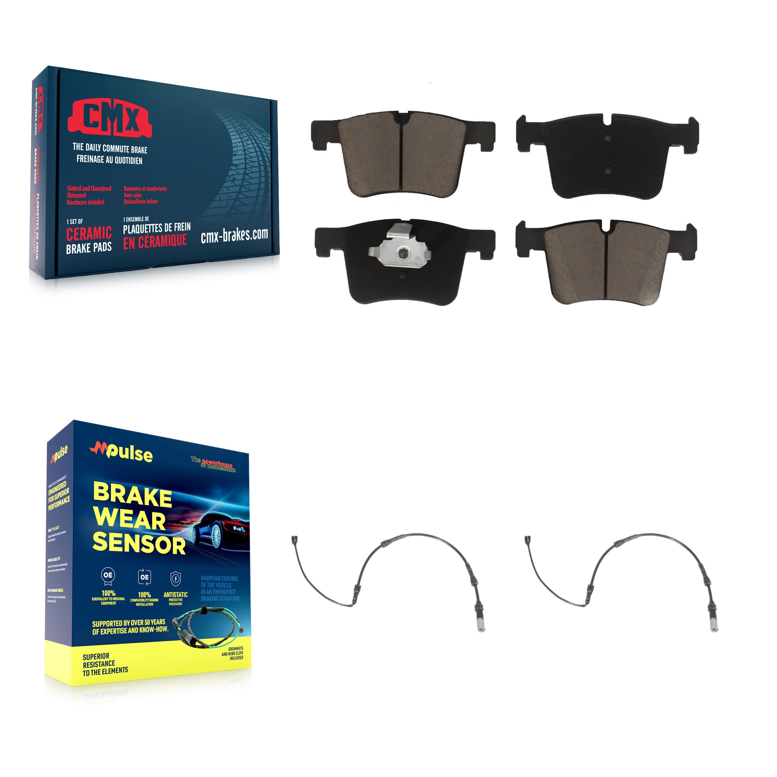 CMX - KCW-100718 - Front Disc Brake Pad Kits image 1