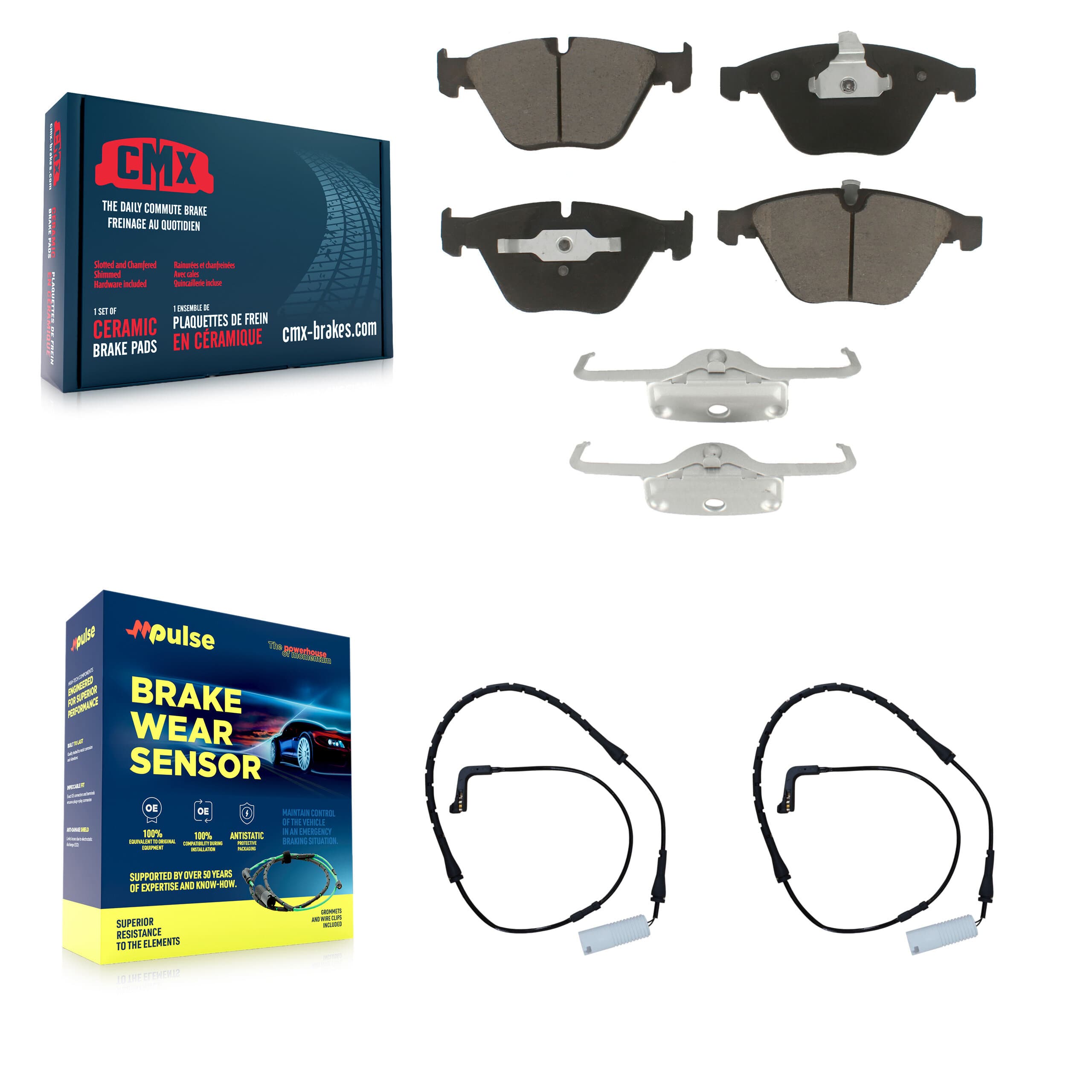 CMX - KCW-100725 - Front Disc Brake Pad Kits image 1