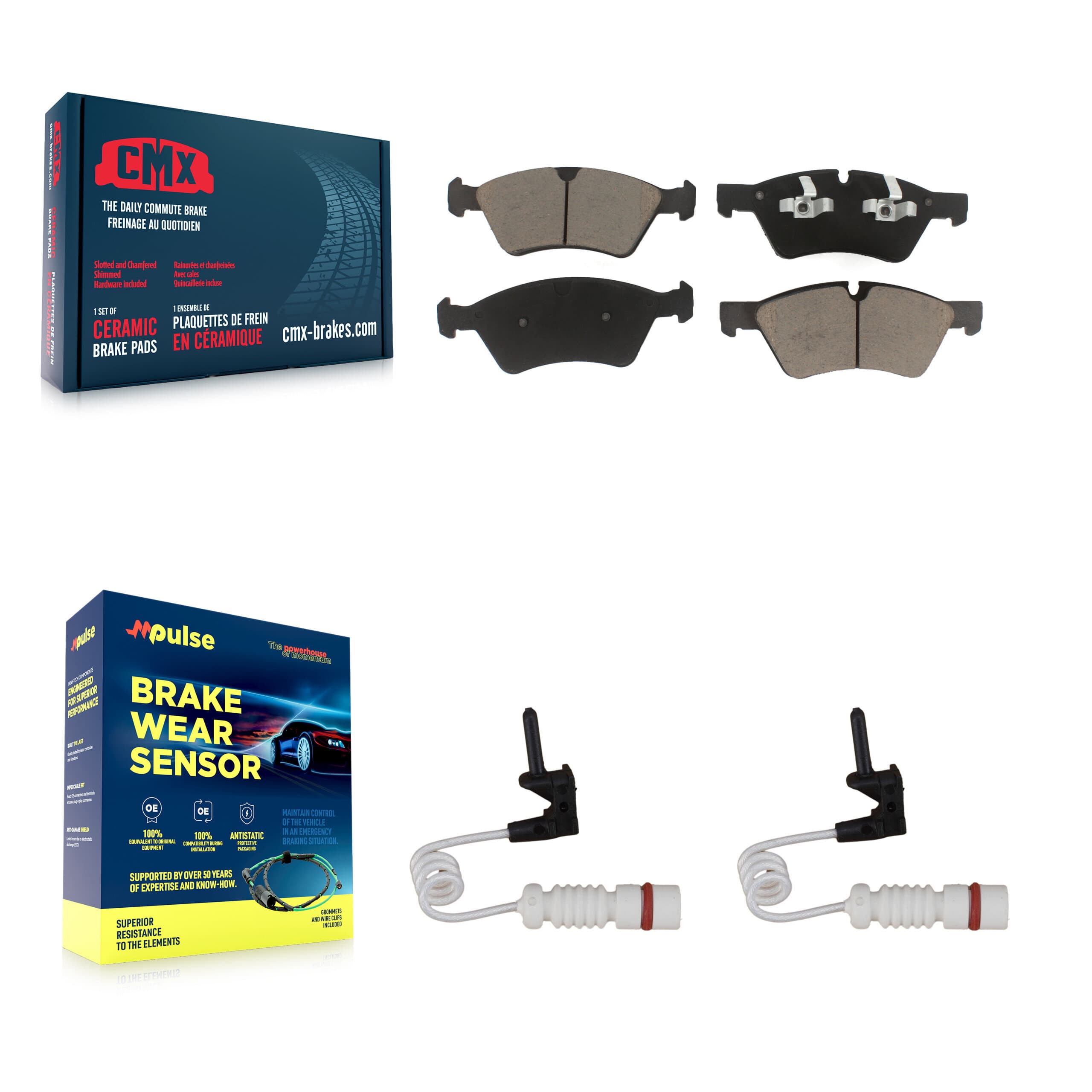 CMX - KCW-100736 - Front Disc Brake Pad Kits image 1