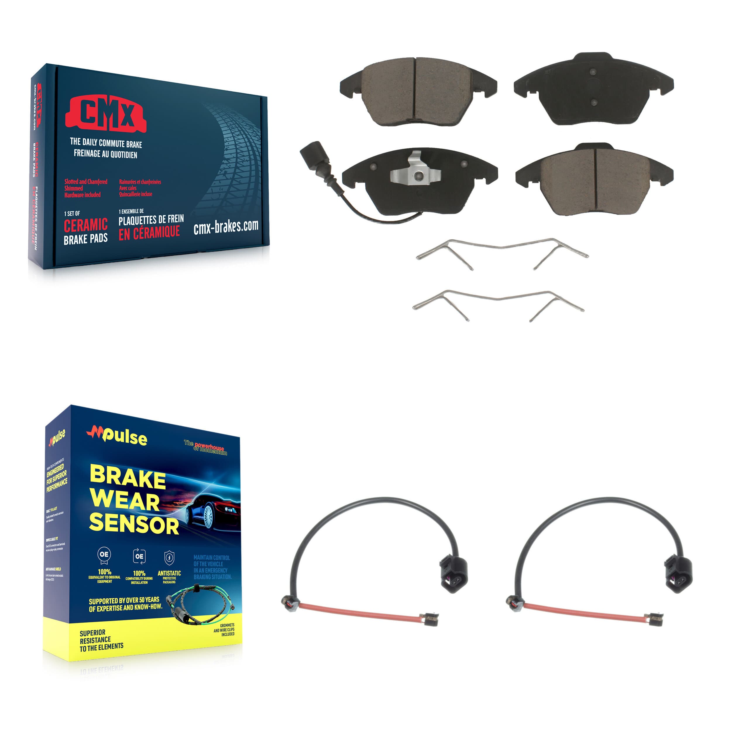 CMX - KCW-100738 - Front Disc Brake Pad Kits image 1
