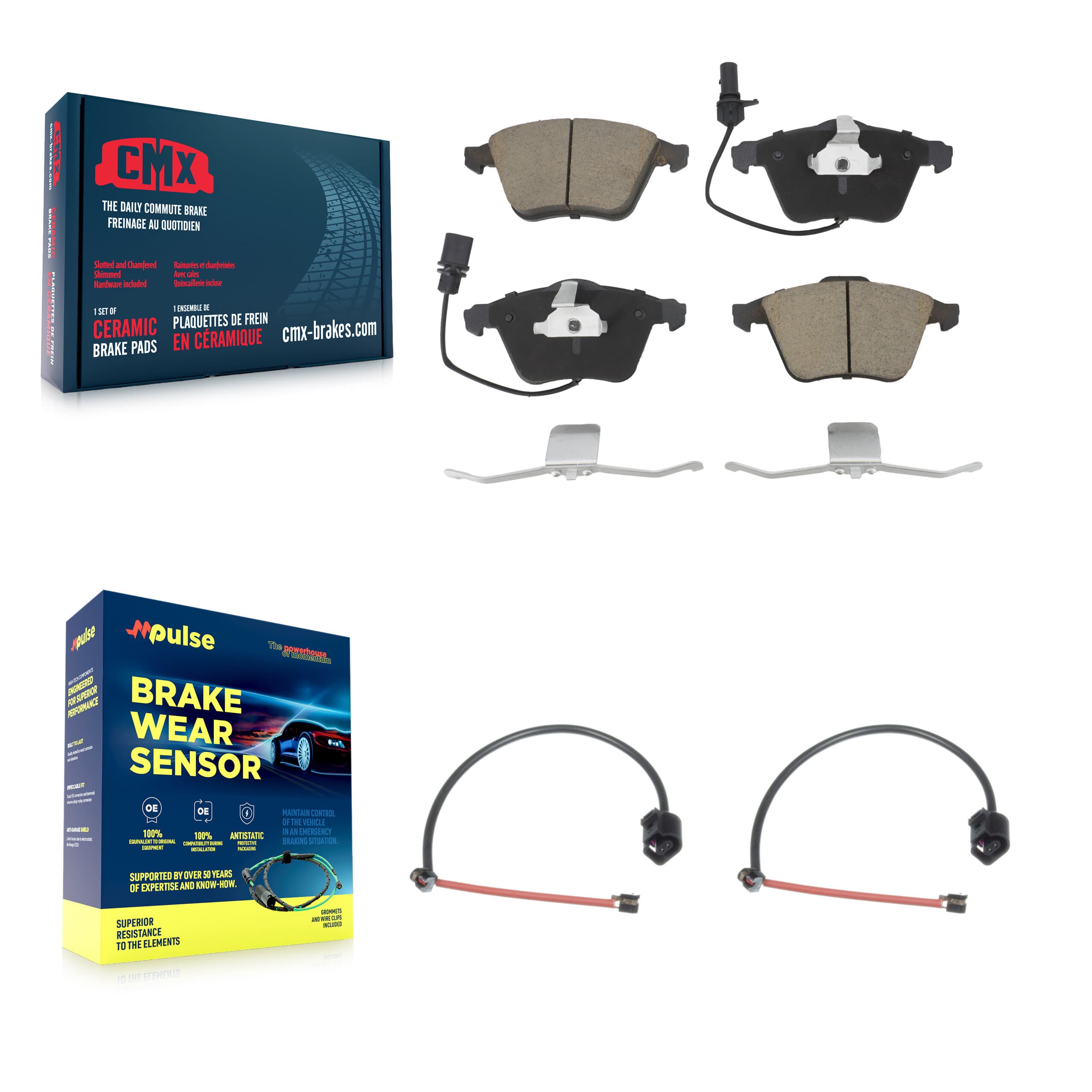 CMX - KCW-100739 - Front Disc Brake Pad Kits image 1
