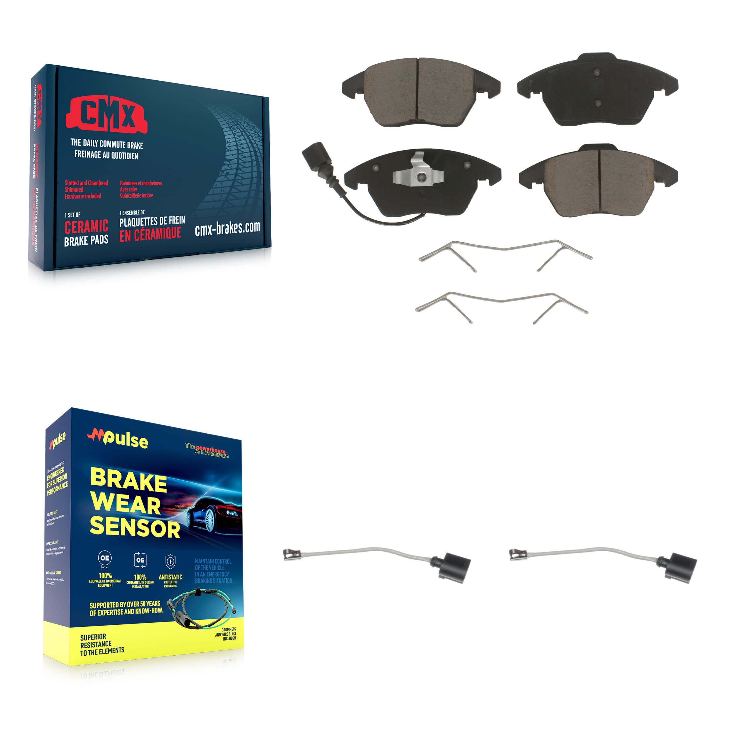 CMX - KCW-100740 - Front Disc Brake Pad Kits image 1