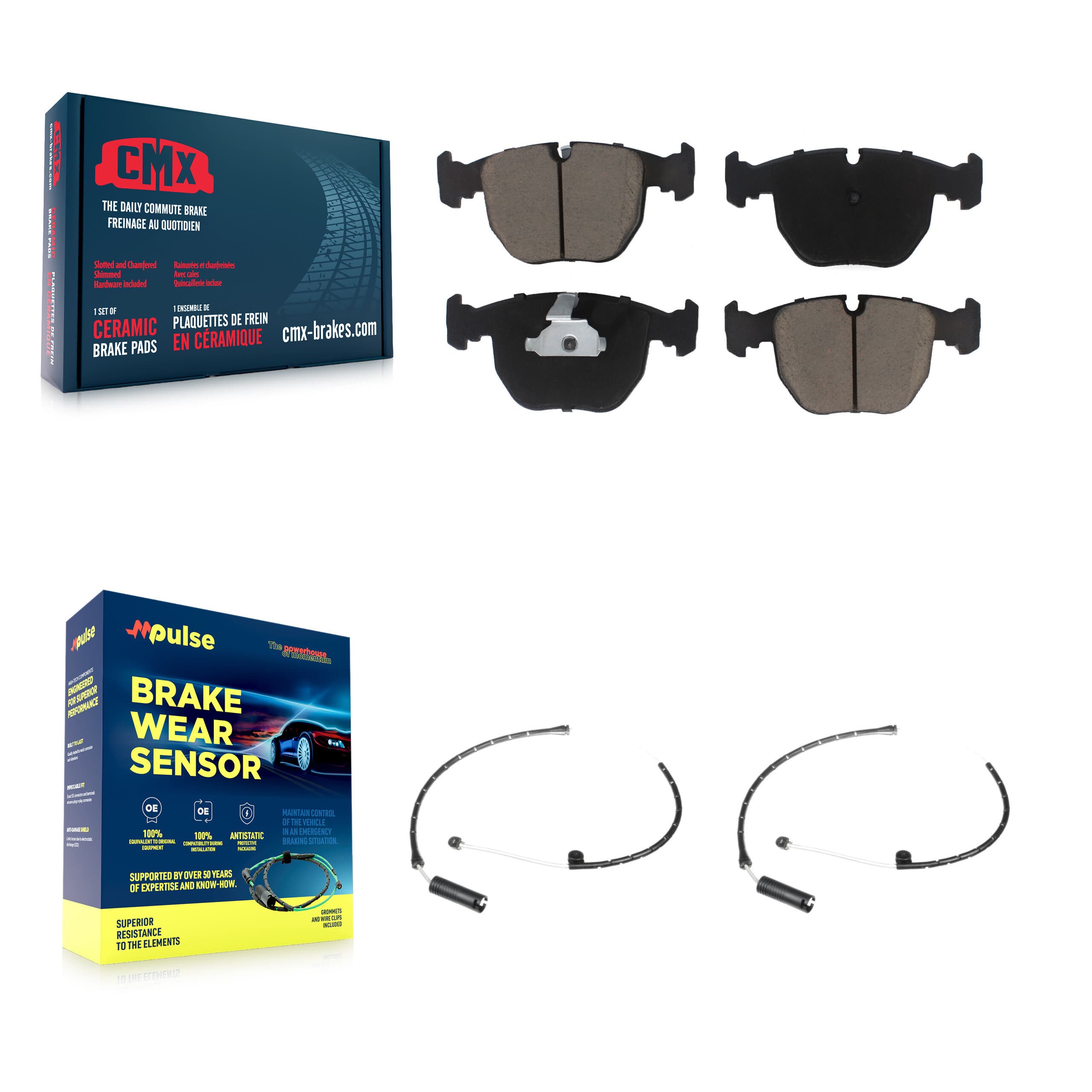 CMX - KCW-100745 - Front Disc Brake Pad Kits image 1