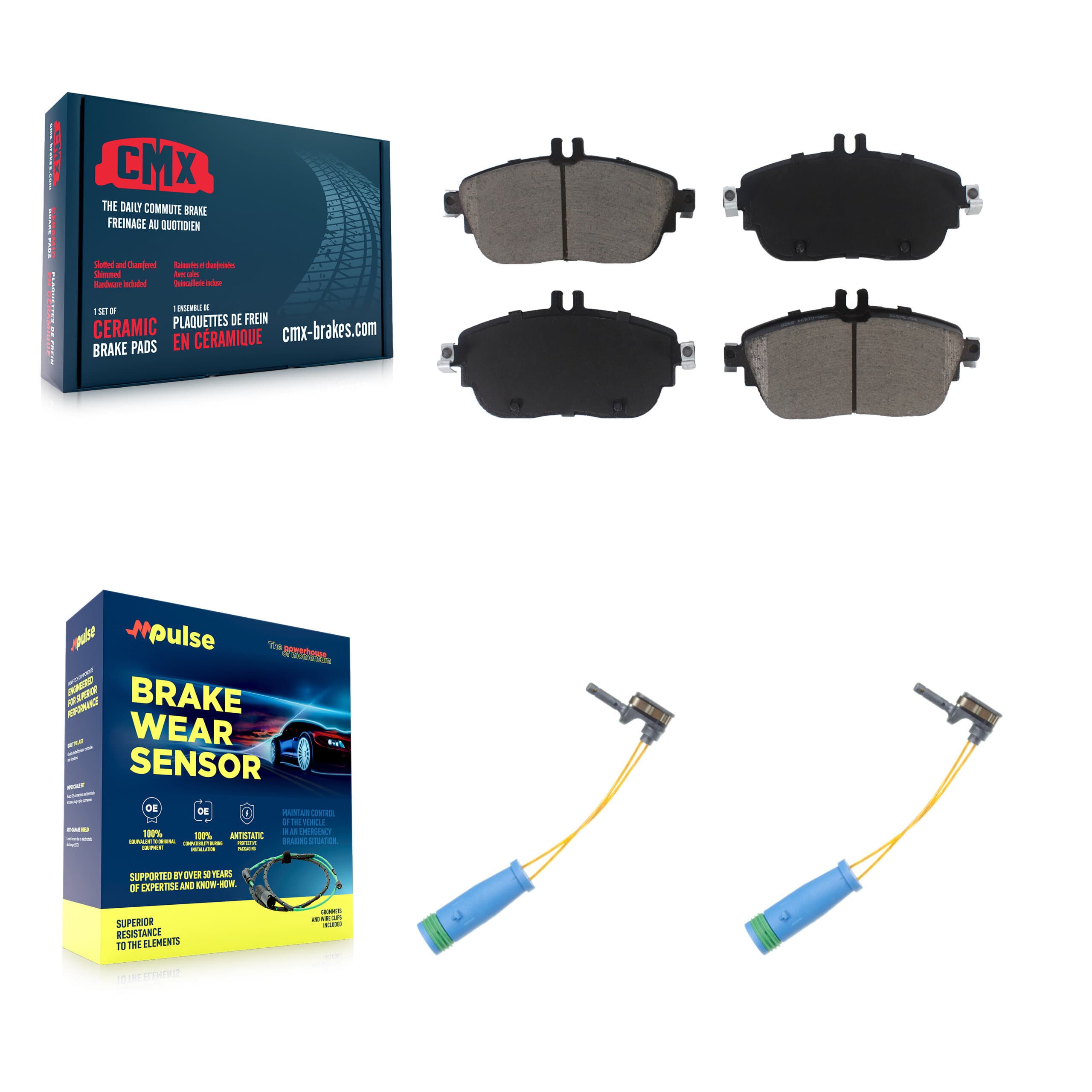 CMX - KCW-100752 - Front Disc Brake Pad Kits image 1