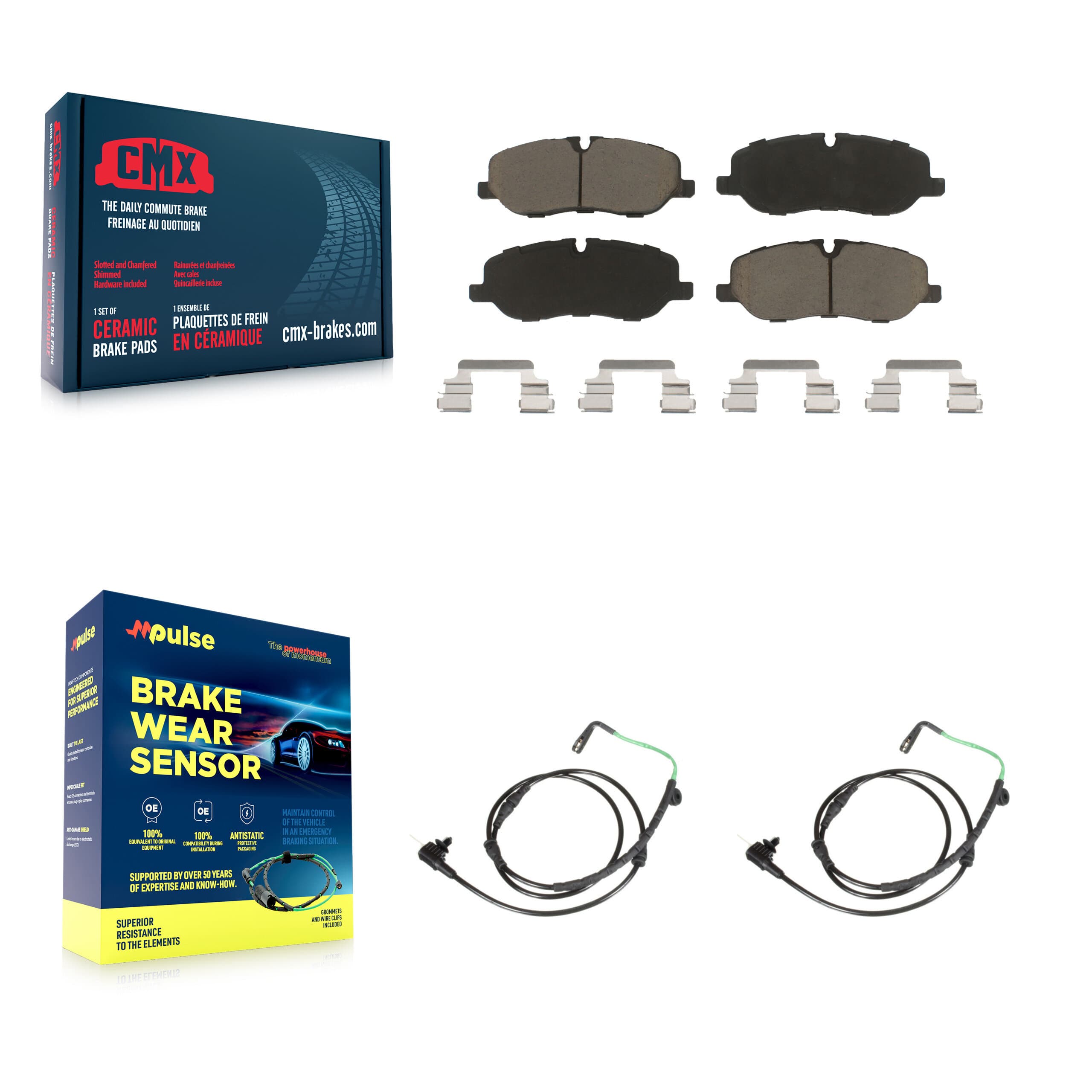 CMX - KCW-100758 - Front Disc Brake Pad Kits image 1
