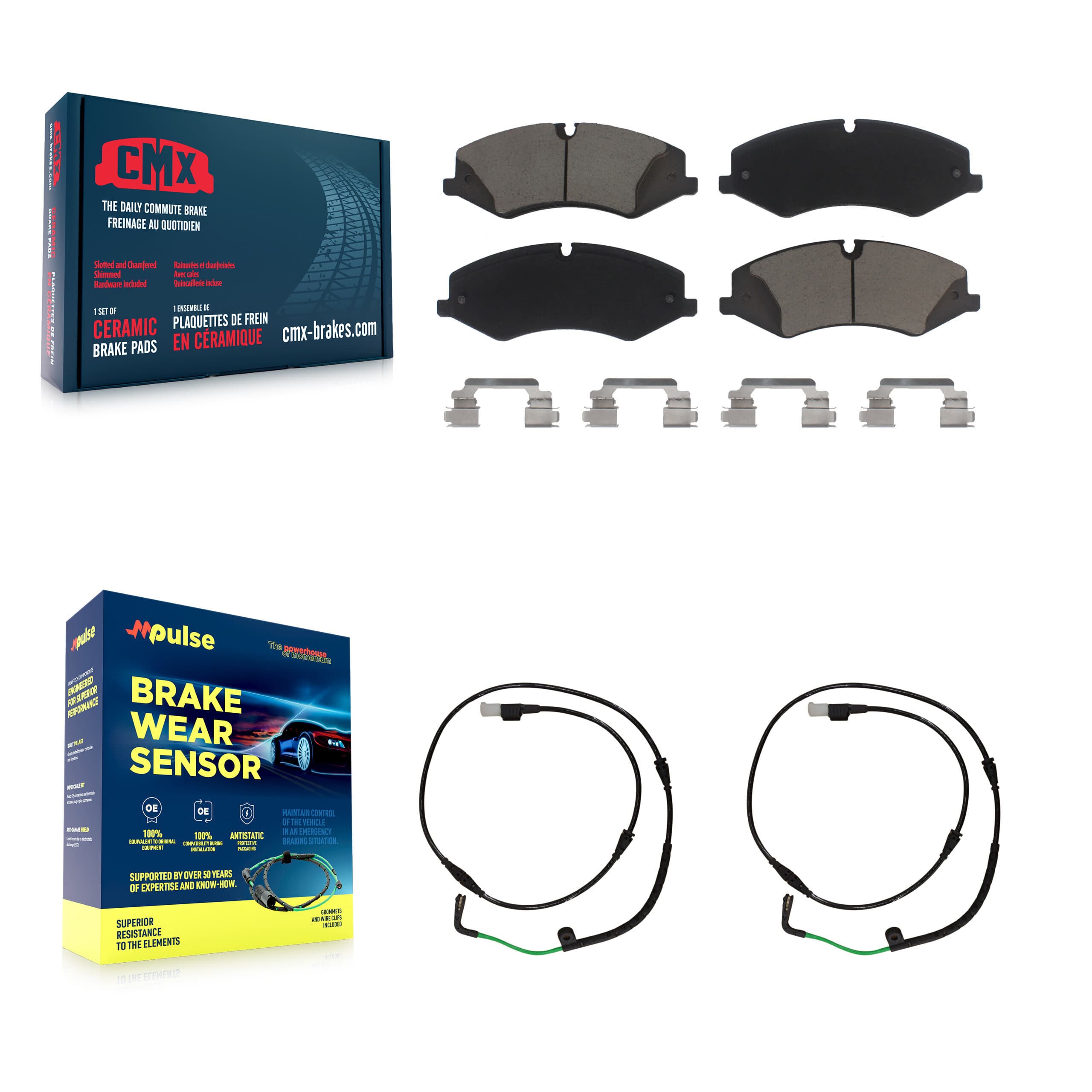 CMX - KCW-100762 - Front Disc Brake Pad Kits image 1