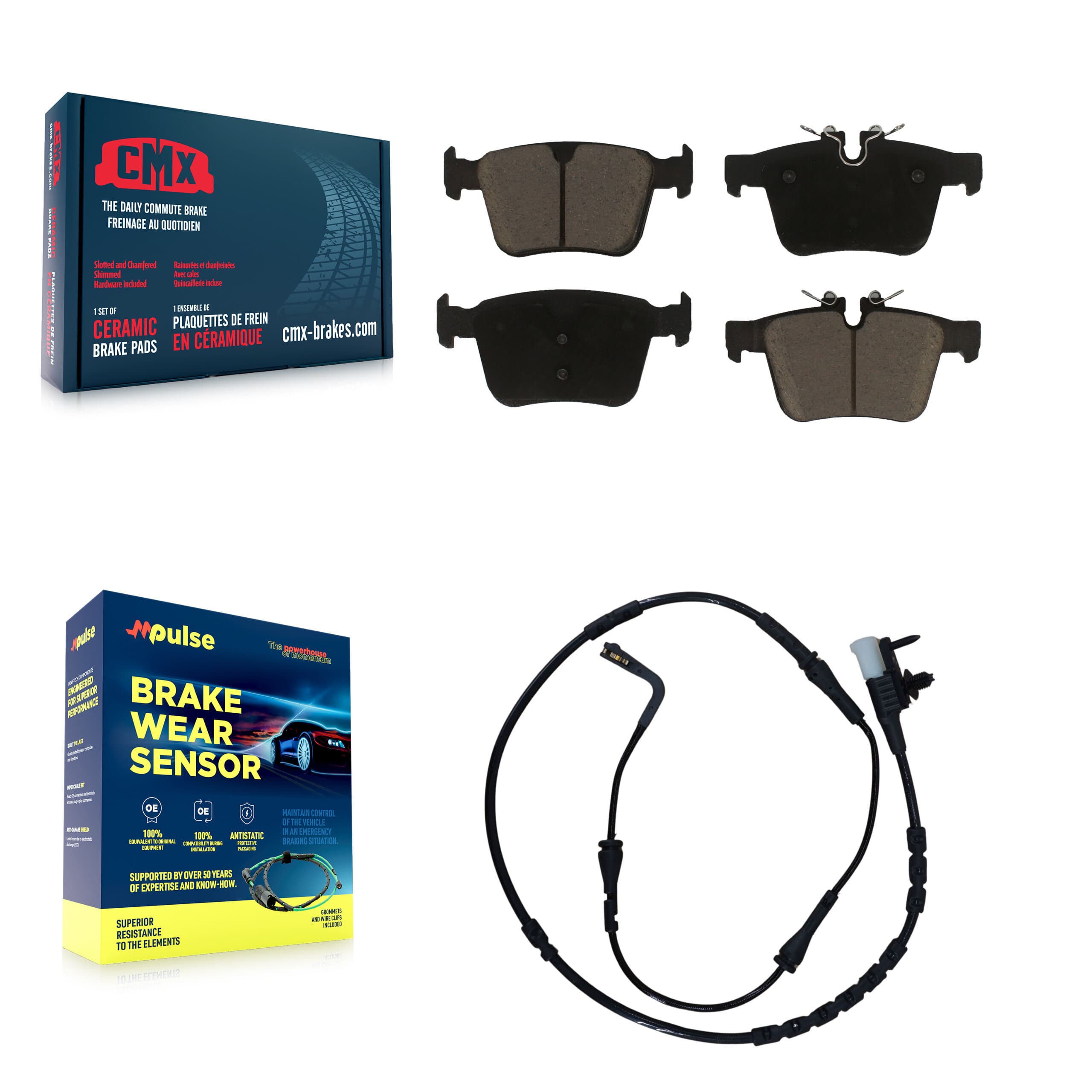 CMX - KCW-100764 - Rear Disc Brake Pad Kits image 1