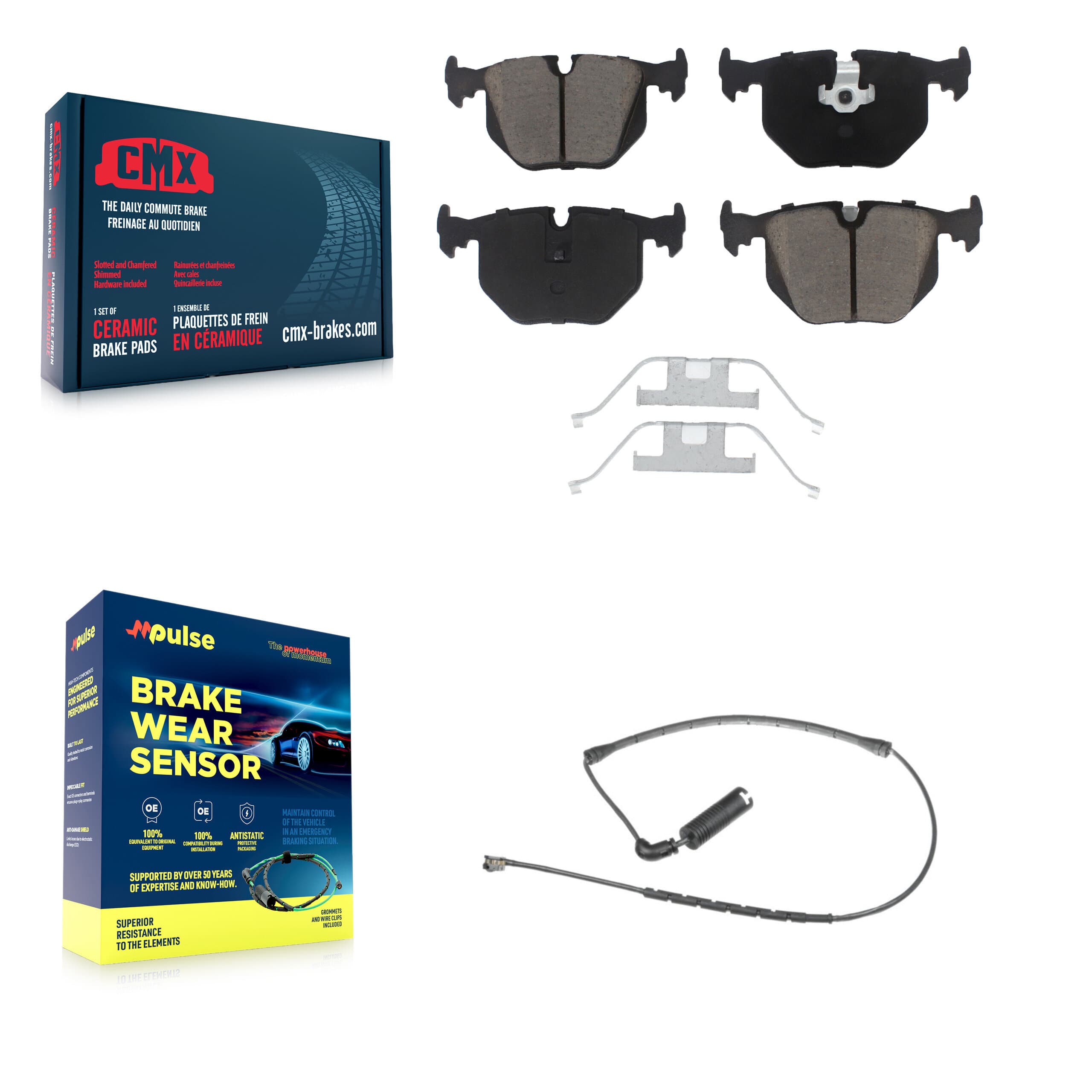 CMX - KCW-100769 - Rear Disc Brake Pad Kits image 1