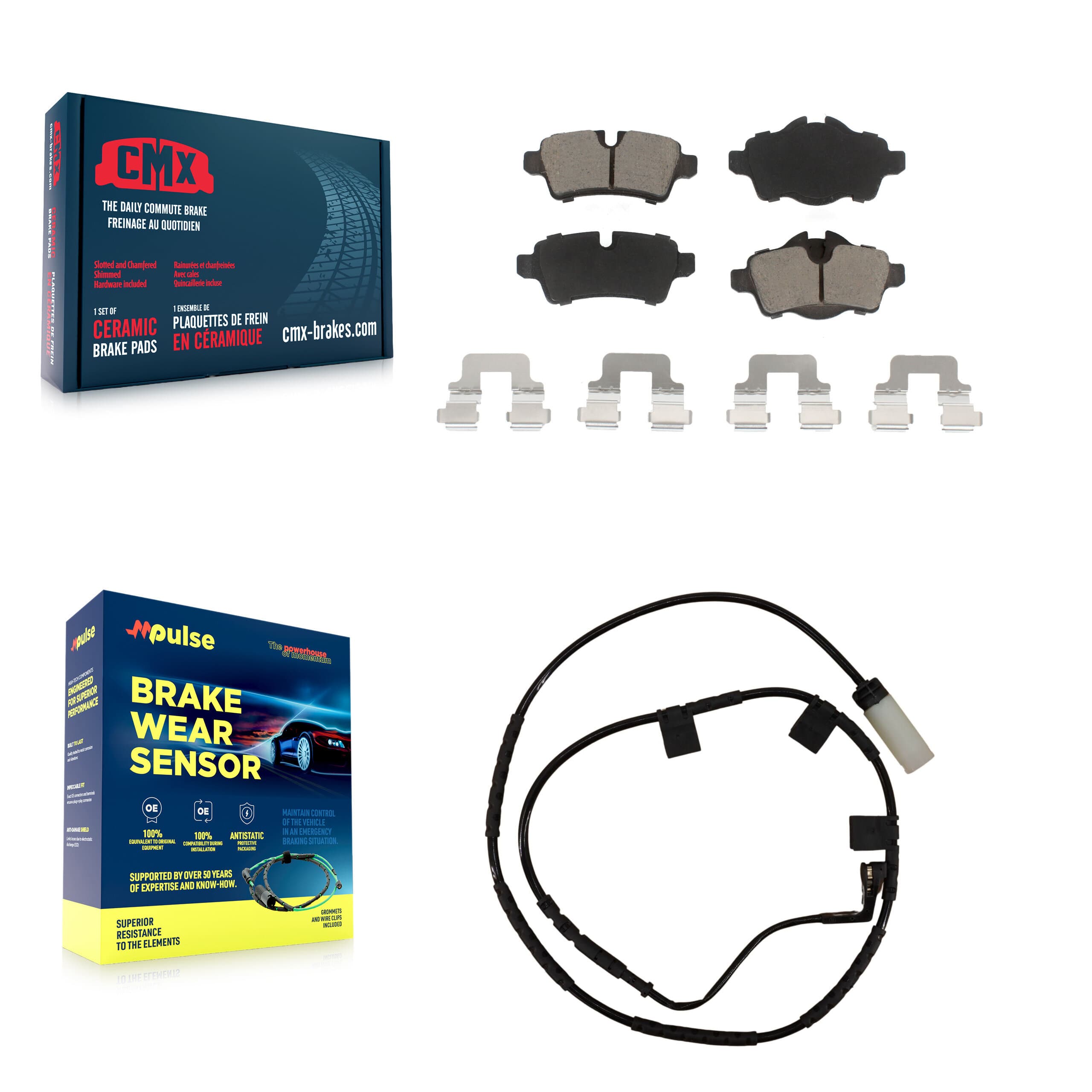 CMX - KCW-100772 - Rear Disc Brake Pad Kits image 1