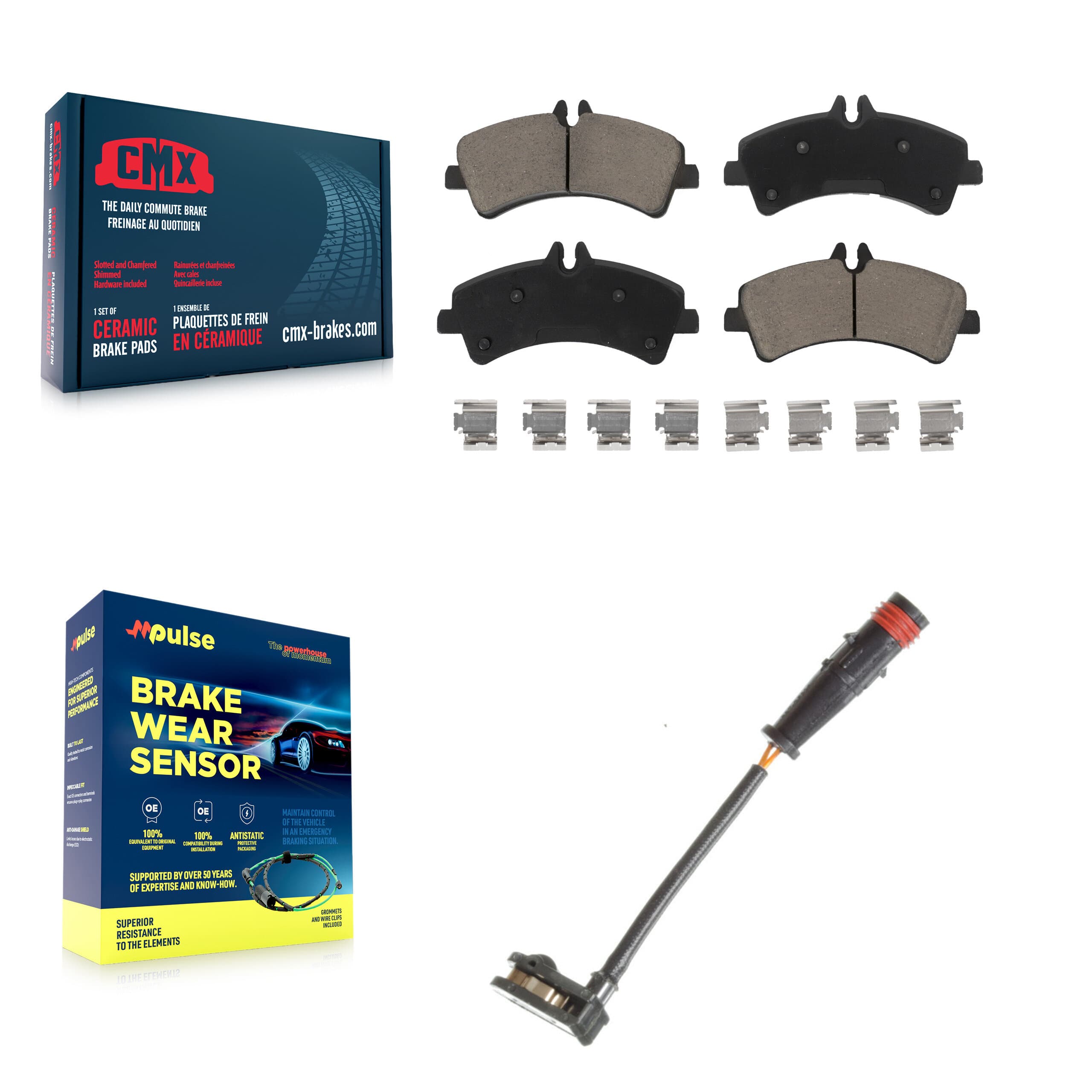 CMX - KCW-100814 - Rear Disc Brake Pad Kits image 1