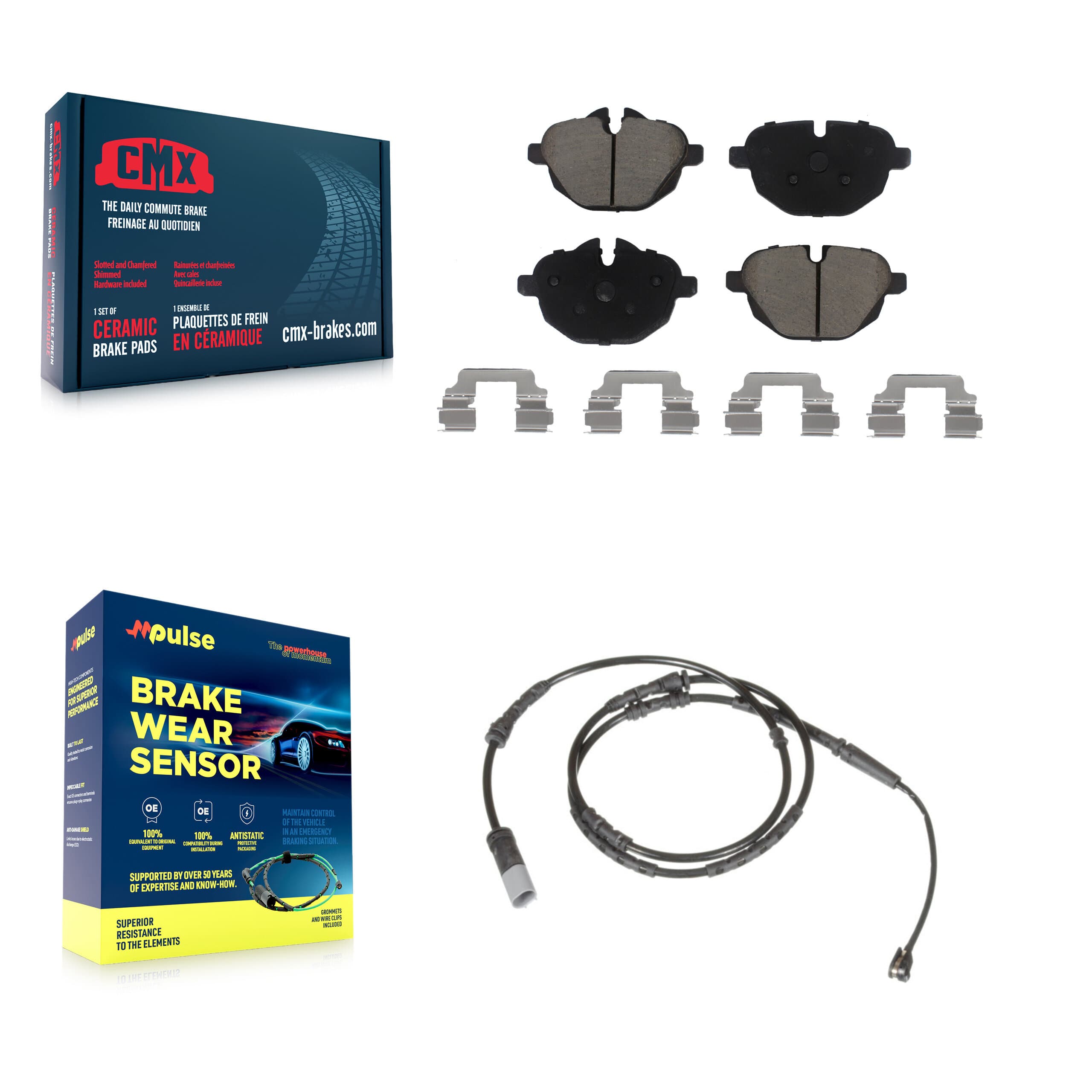 CMX - KCW-100825 - Rear Disc Brake Pad Kits image 1