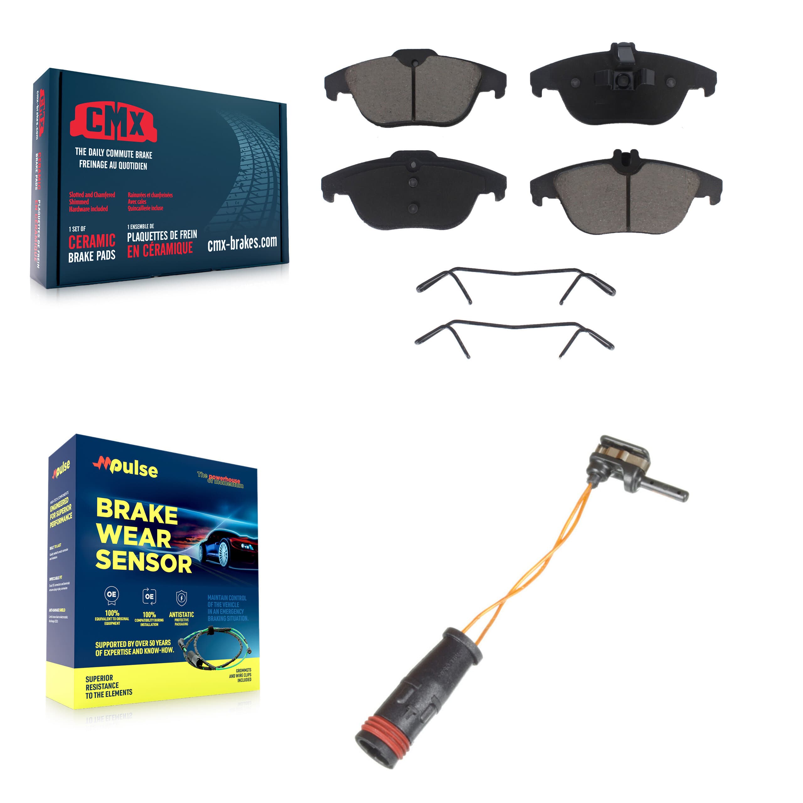 CMX - KCW-100846 - Rear Disc Brake Pad Kits image 1