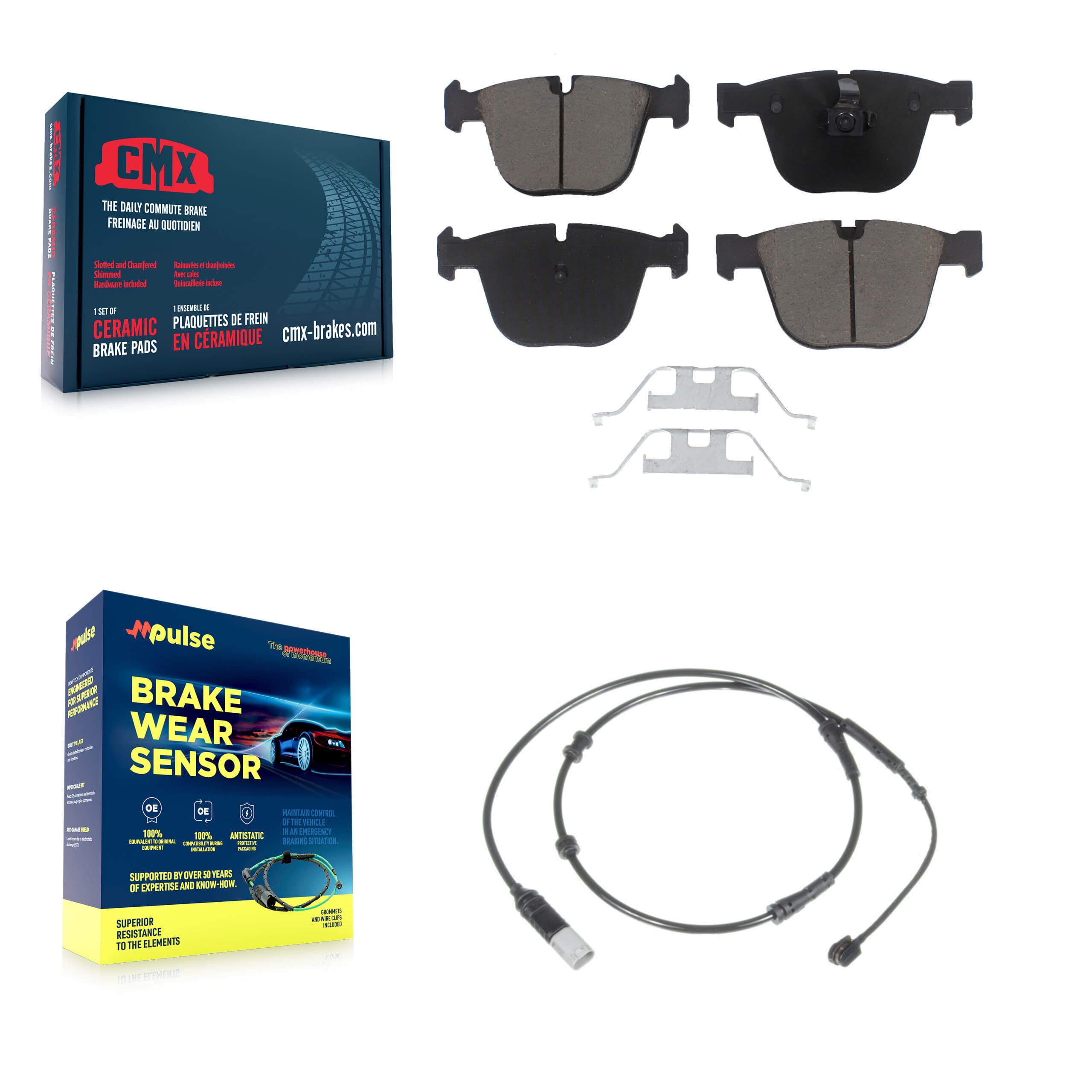 CMX - KCW-100854 - Rear Disc Brake Pad Kits image 1