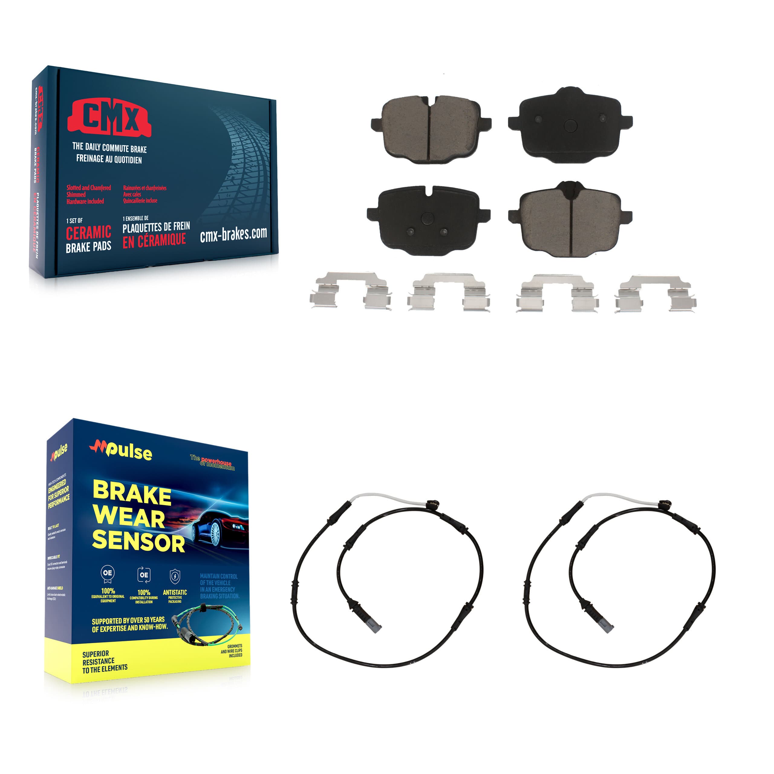 CMX - KCW-100888 - Rear Disc Brake Pad Kits image 1