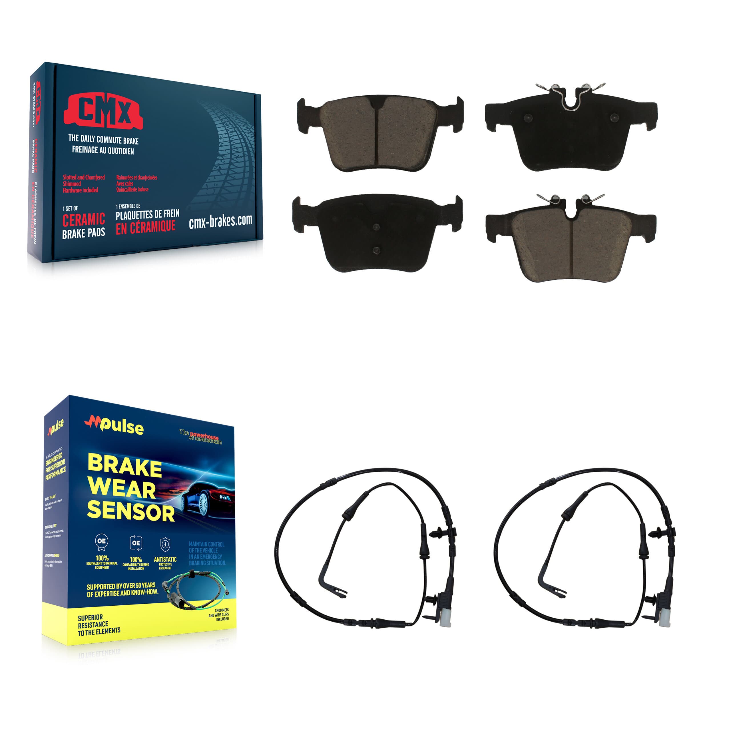 CMX - KCW-100910 - Rear Disc Brake Pad Kits image 1