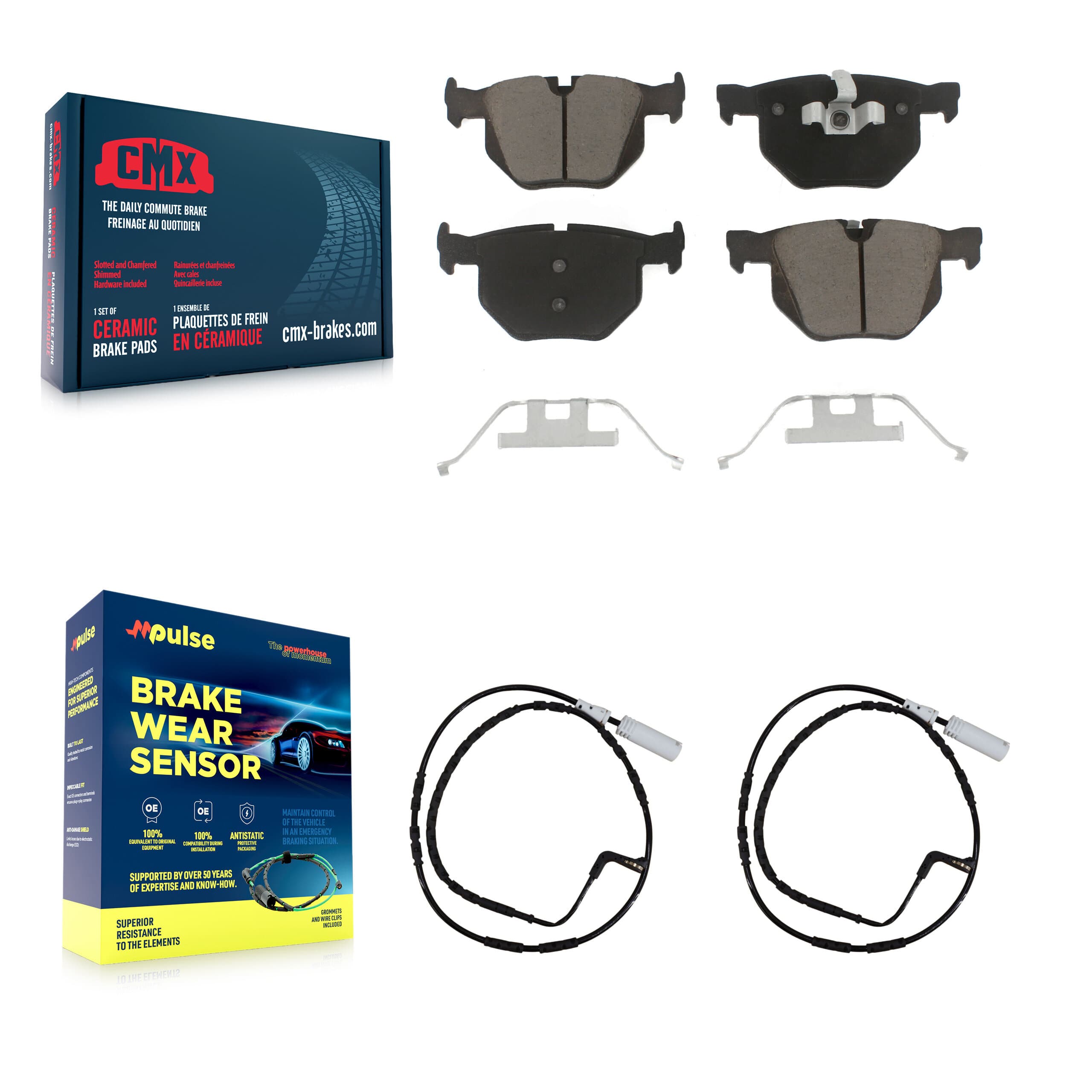 CMX - KCW-100921 - Rear Disc Brake Pad Kits image 1