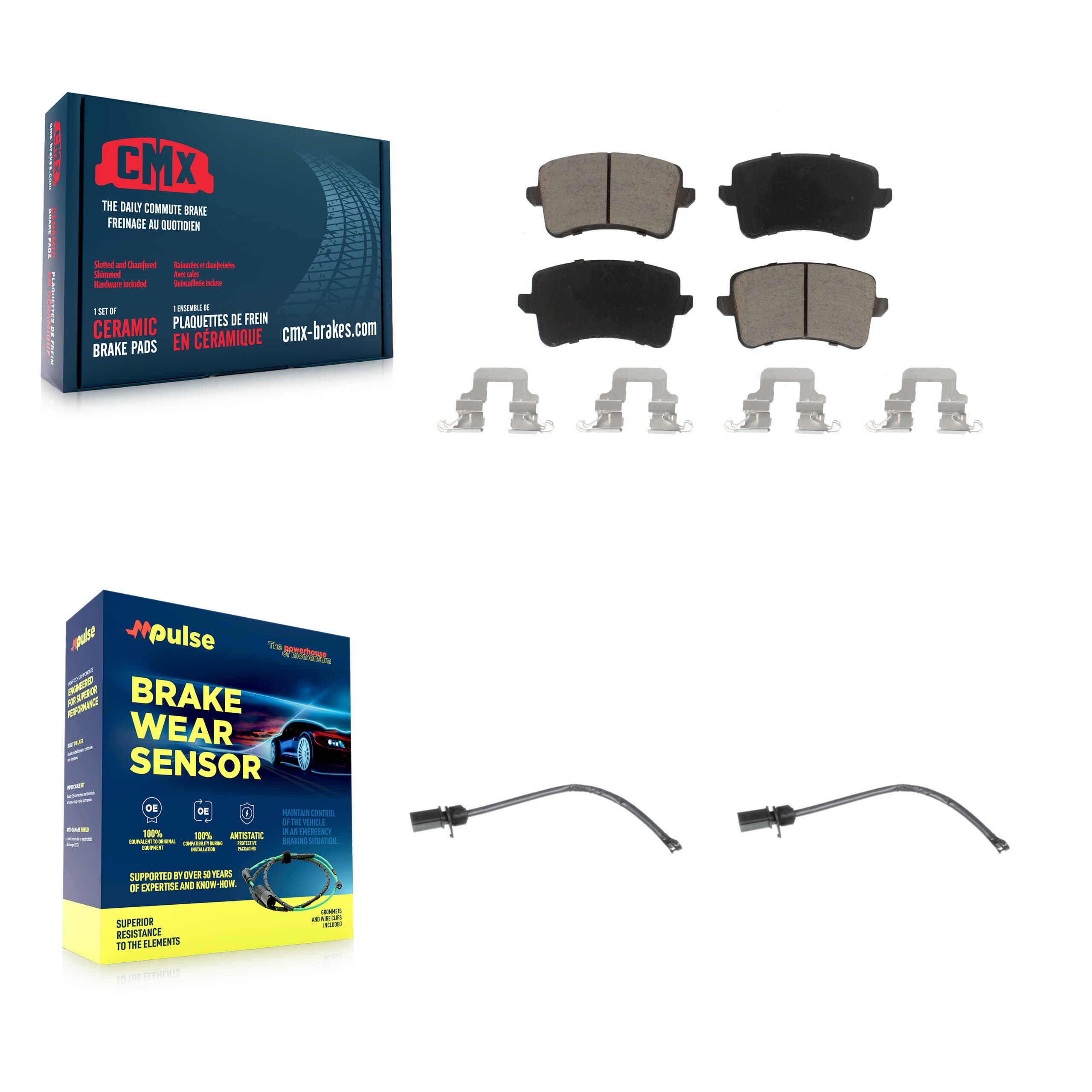 CMX - KCW-100924 - Rear Disc Brake Pad Kits image 1