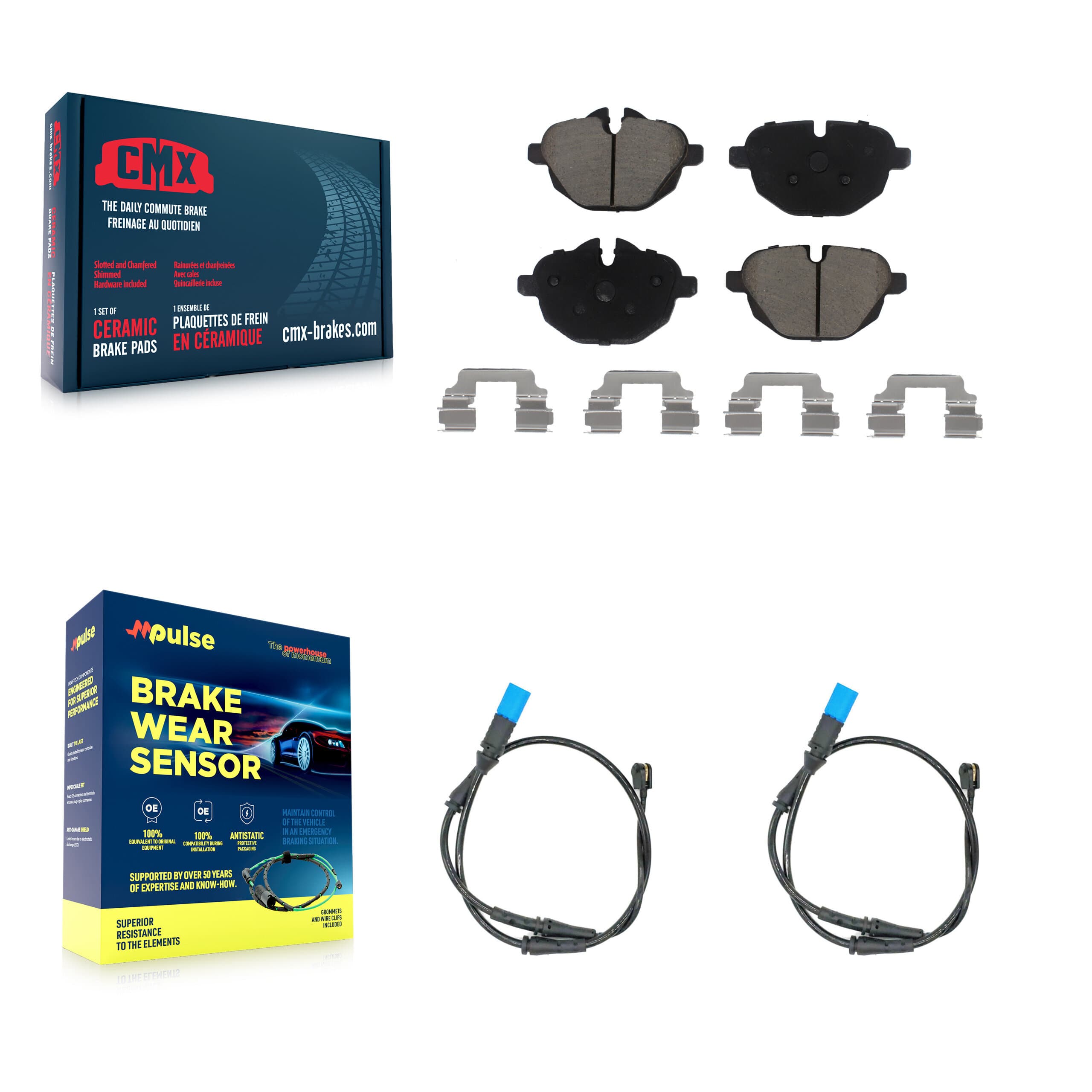 CMX - KCW-100927 - Rear Disc Brake Pad Kits image 1