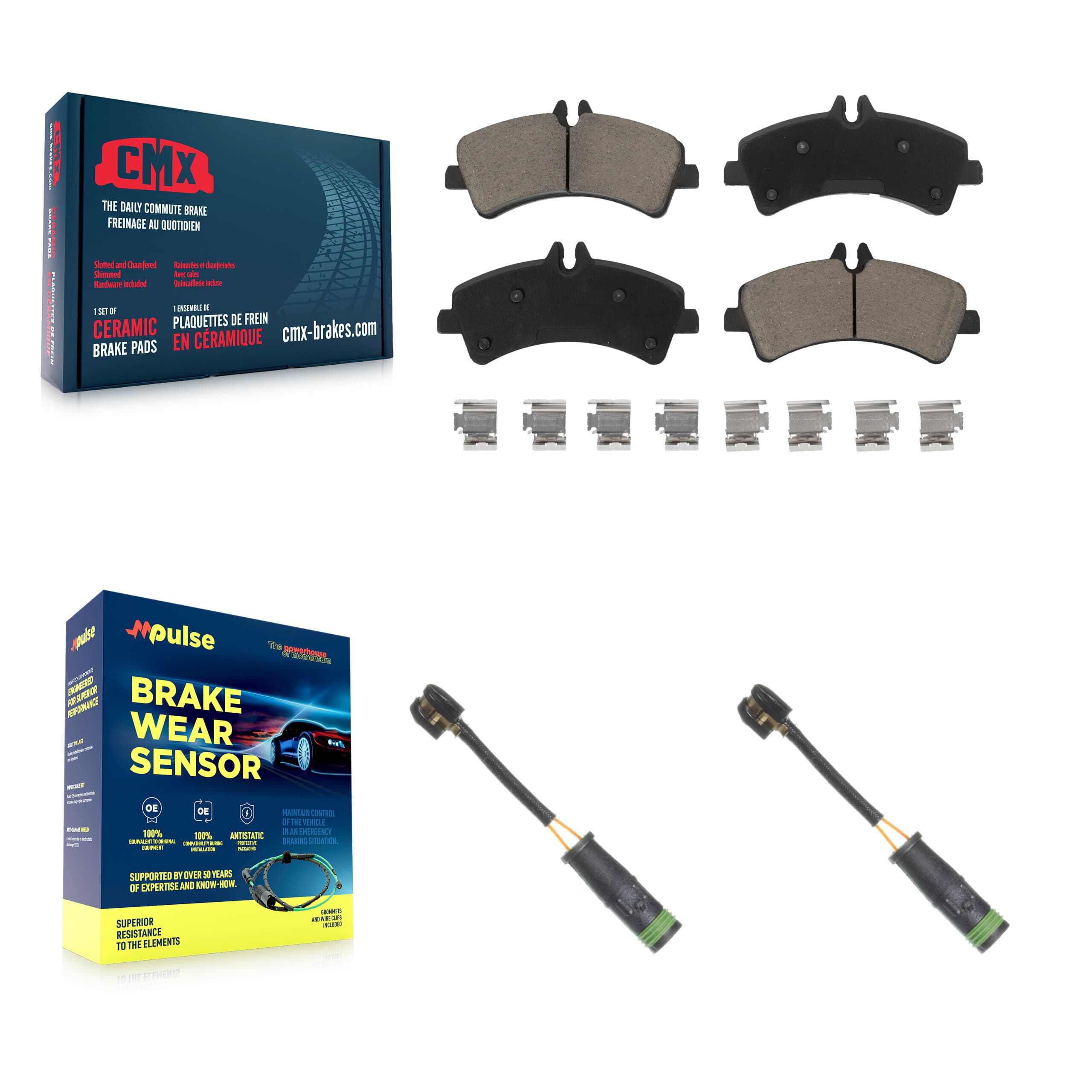 CMX - KCW-100935 - Rear Disc Brake Pad Kits image 1