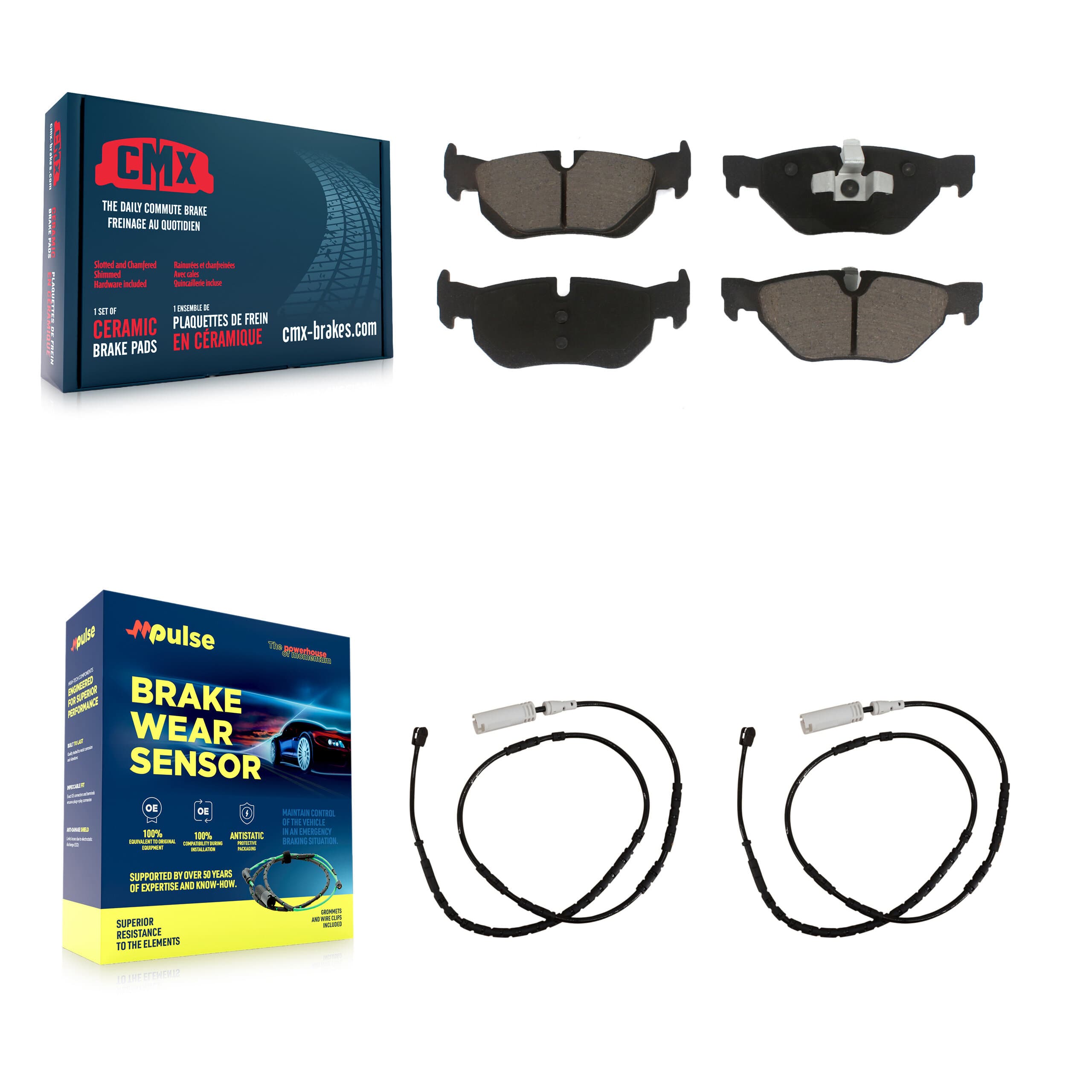 CMX - KCW-100938 - Rear Disc Brake Pad Kits image 1