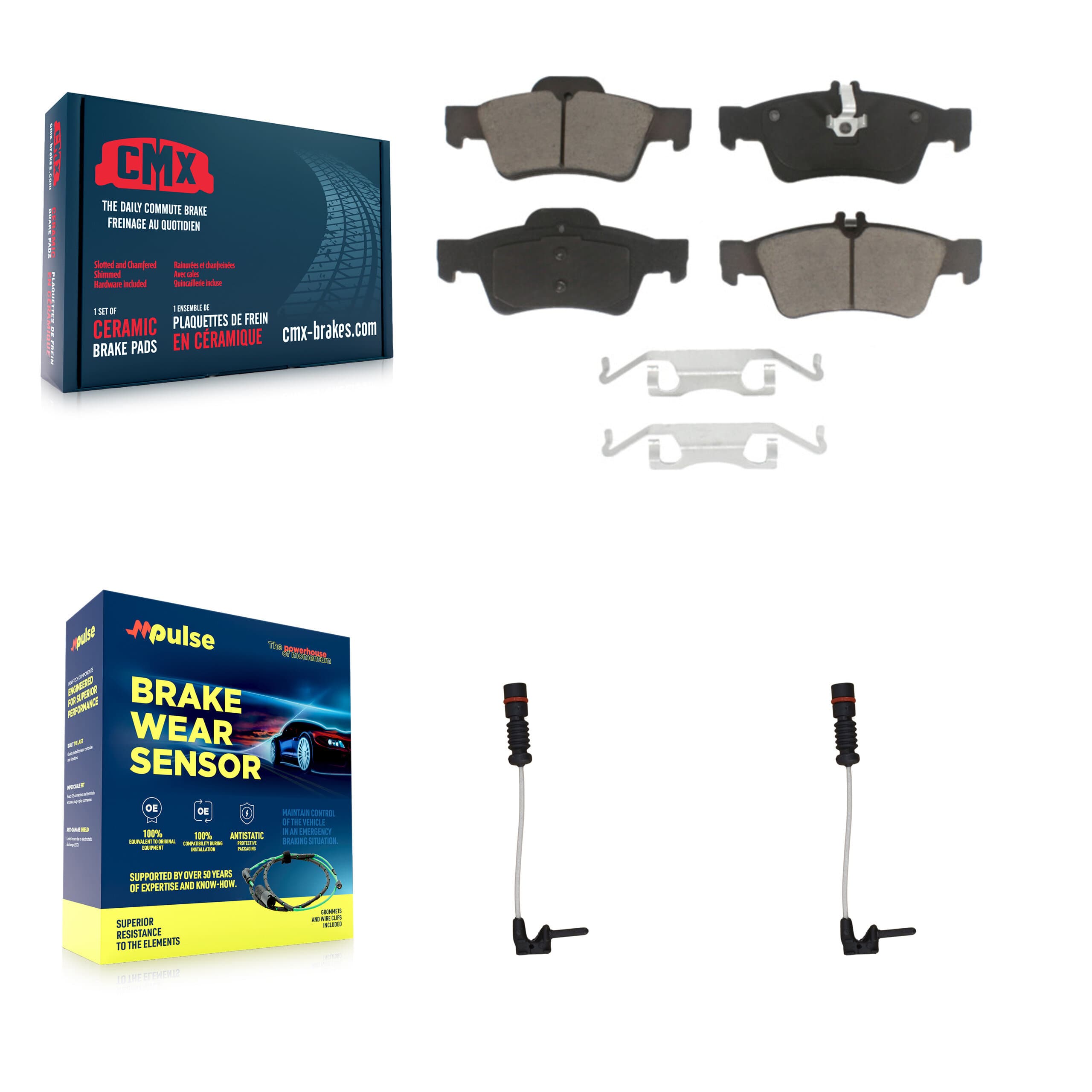 CMX - KCW-100946 - Rear Disc Brake Pad Kits image 1