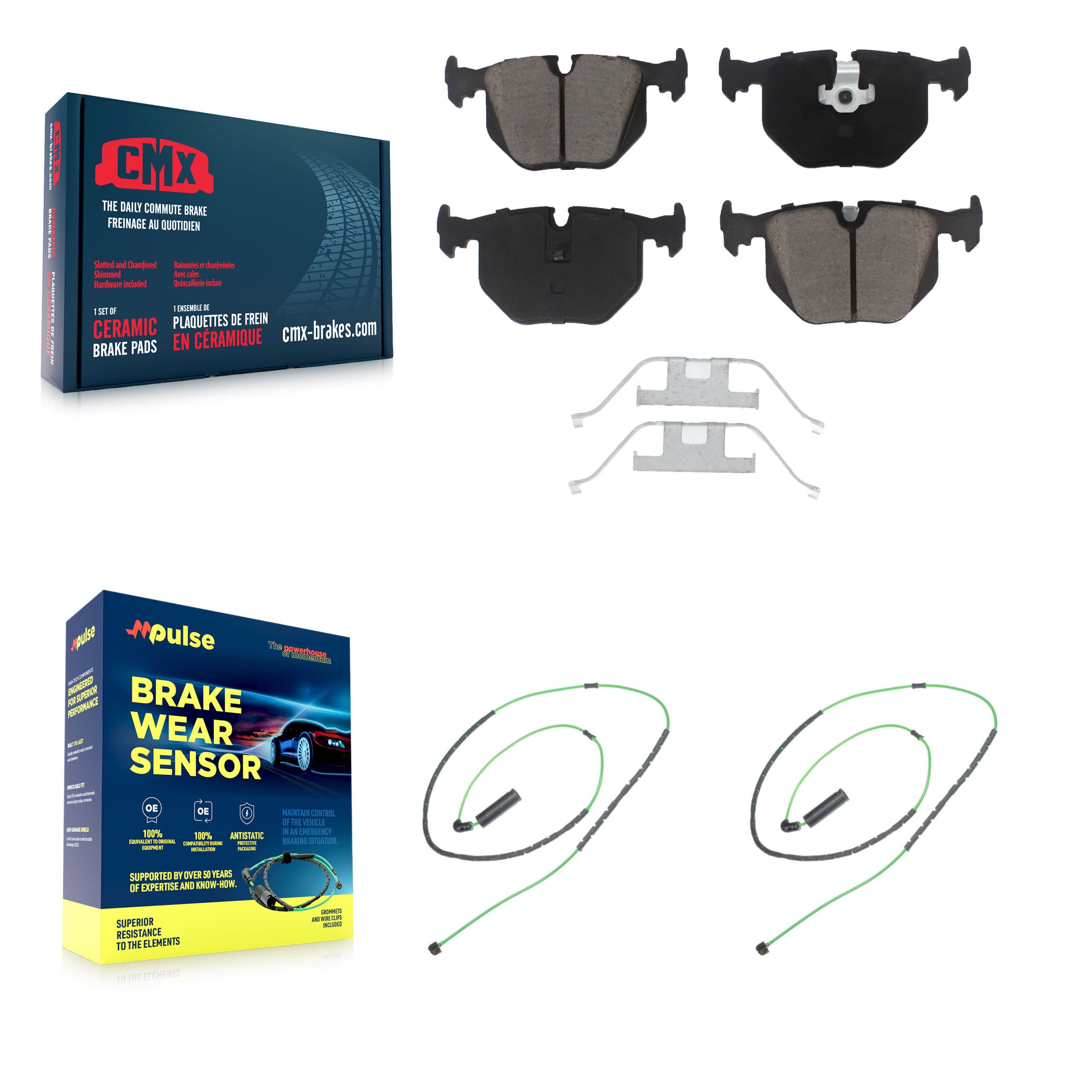 CMX - KCW-100956 - Rear Disc Brake Pad Kits image 1