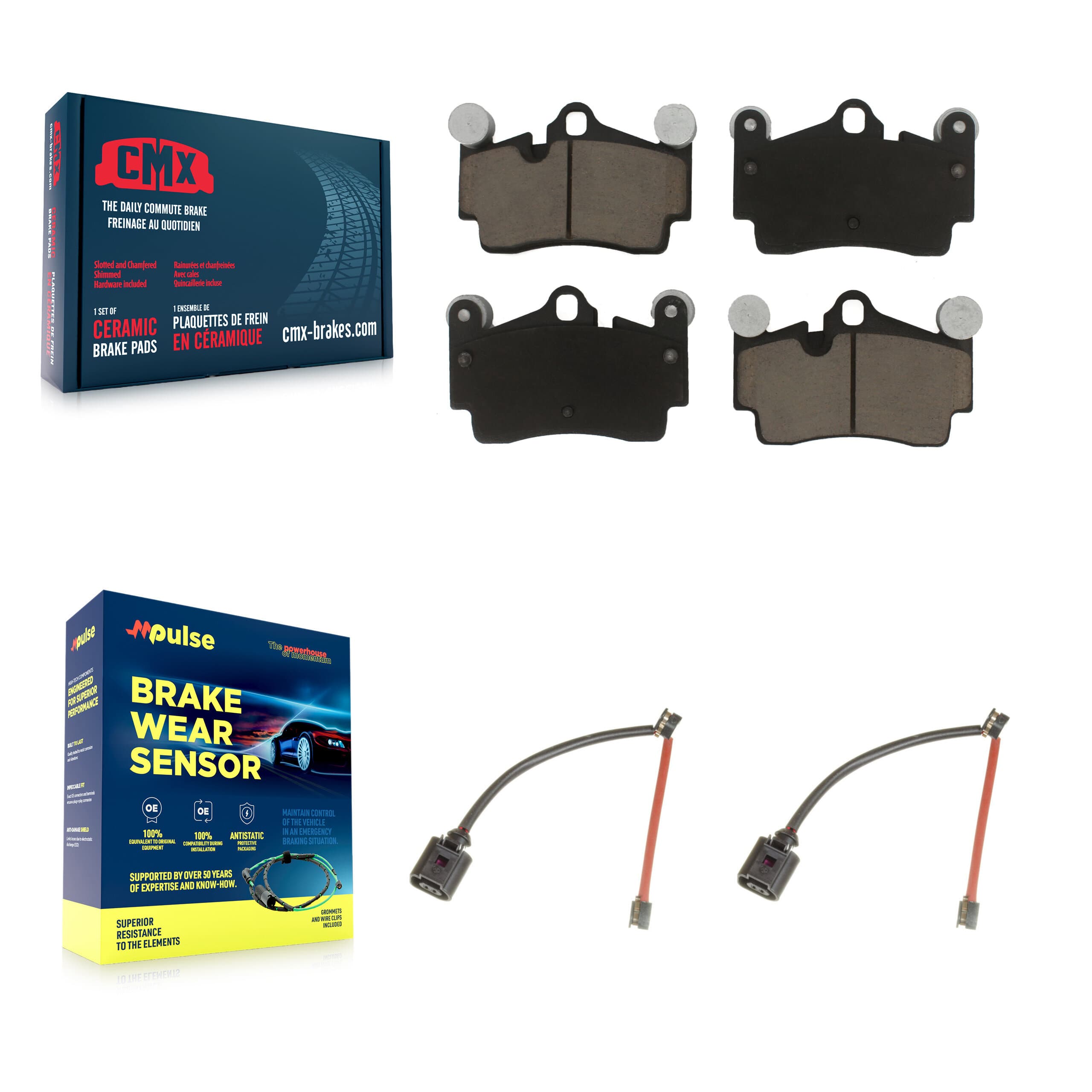 CMX - KCW-100983 - Rear Disc Brake Pad Kits image 1