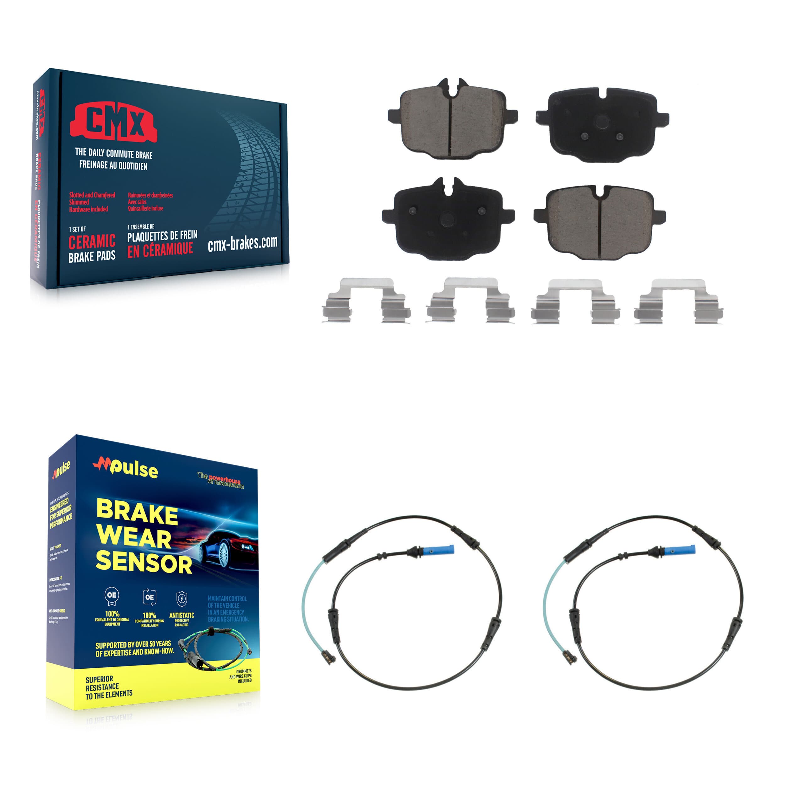 CMX - KCW-100990 - Rear Disc Brake Pad Kits image 1