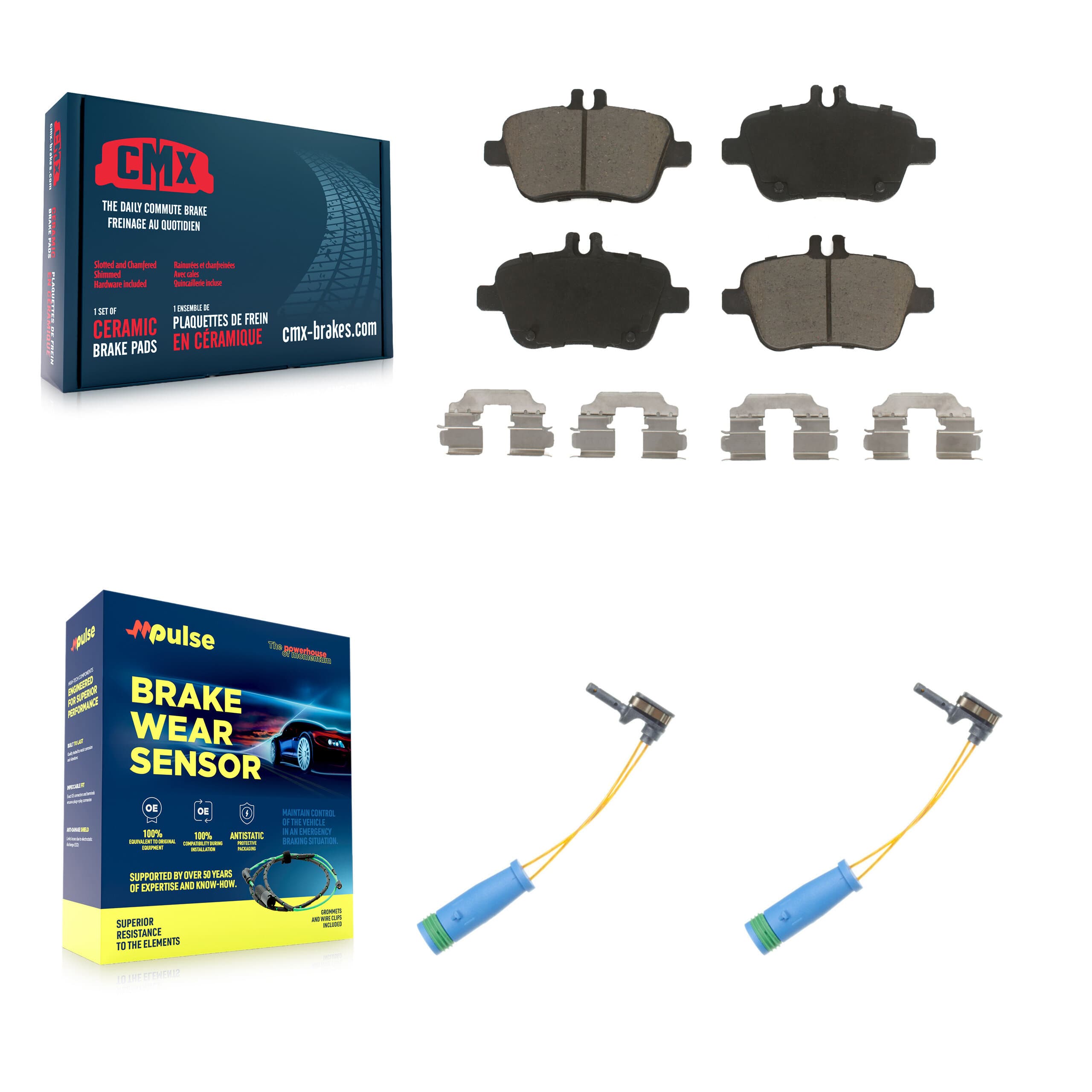 CMX - KCW-100998 - Rear Disc Brake Pad Kits image 1