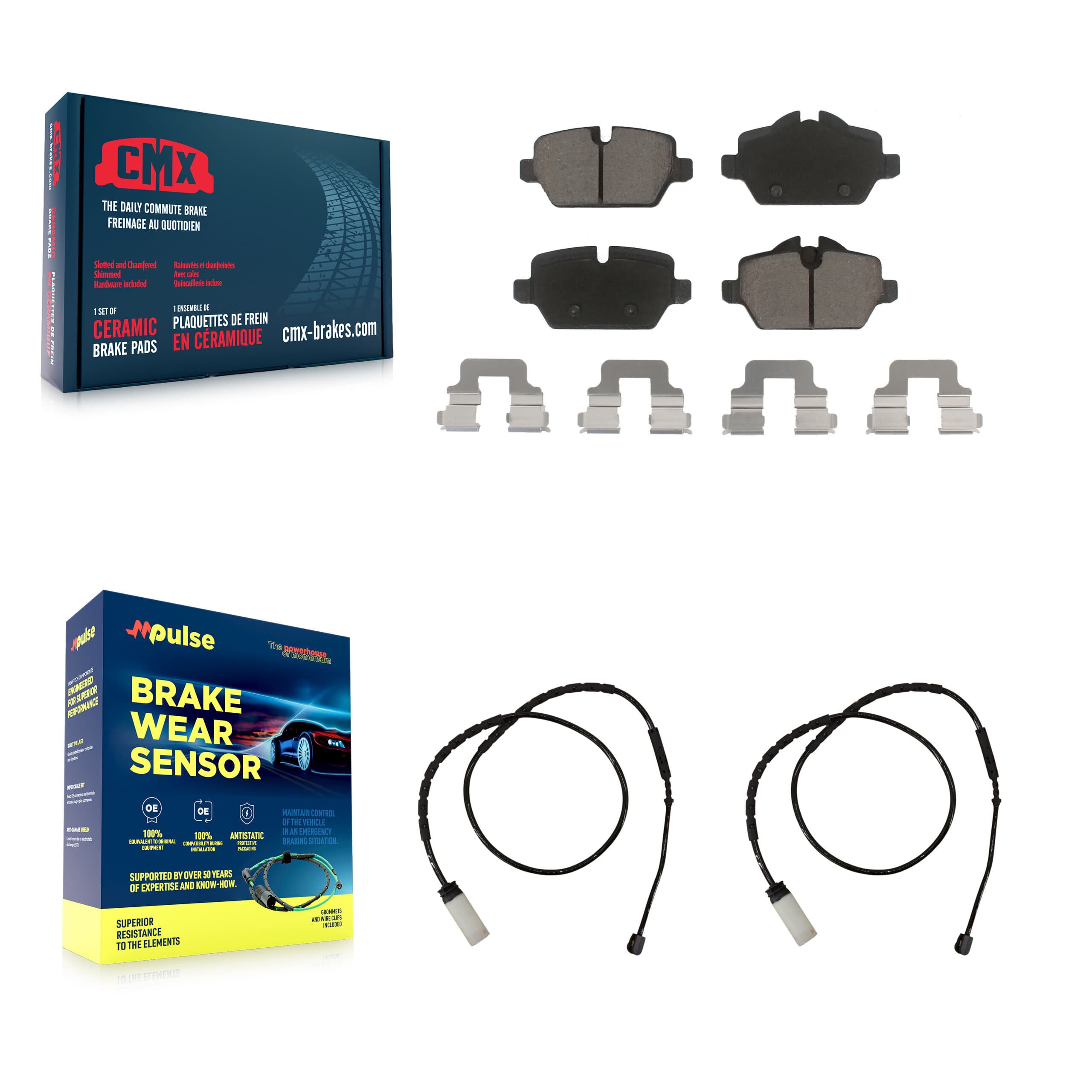 CMX - KCW-101006 - Rear Disc Brake Pad Kits image 1