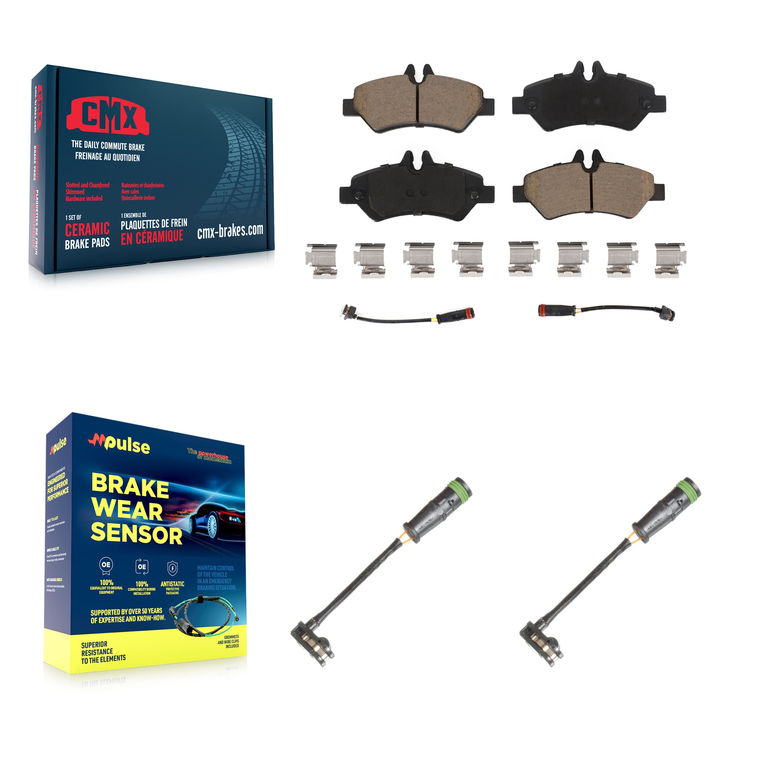 CMX - KCW-101063 - Rear Disc Brake Pad Kits image 1