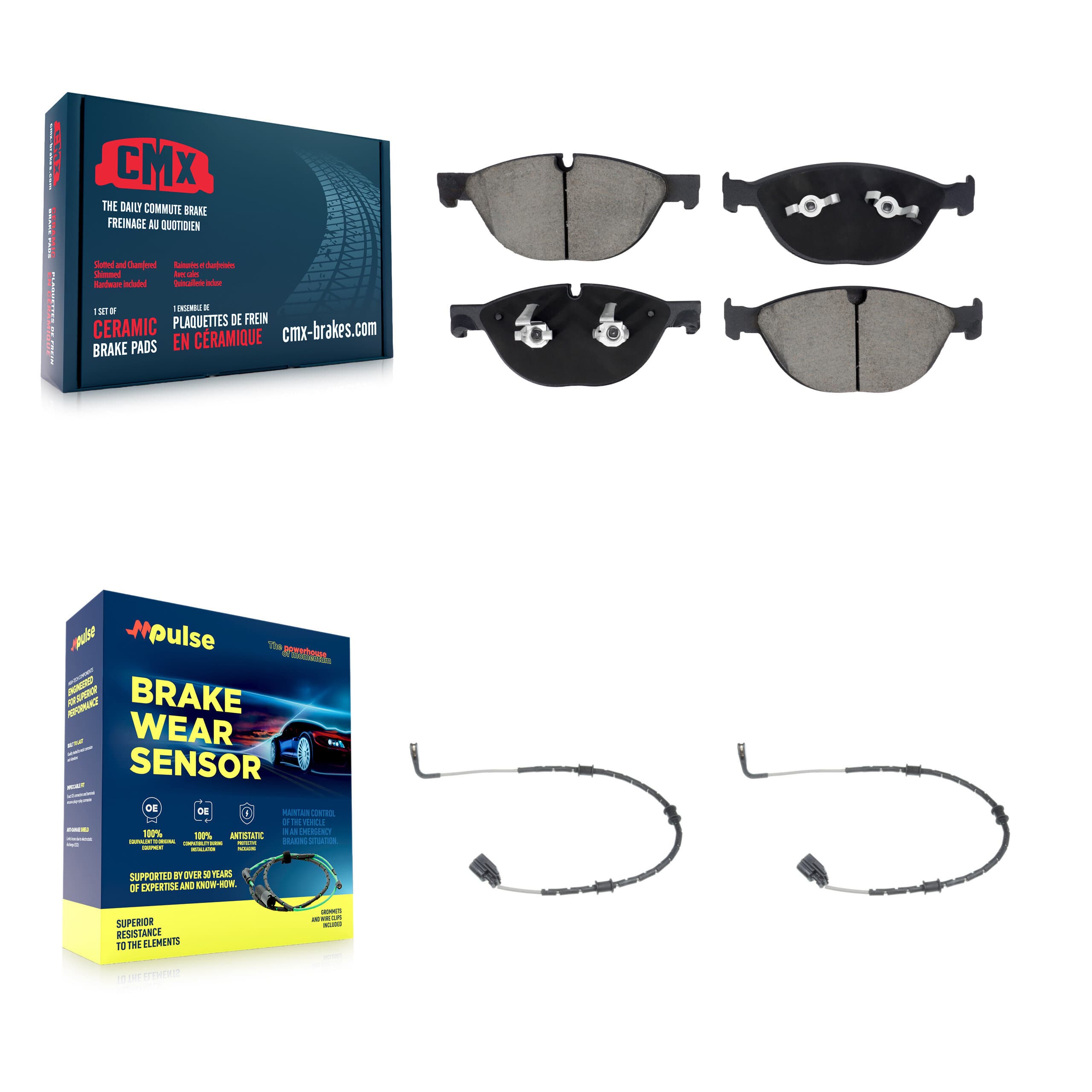 CMX - KCW-101168 - Front Disc Brake Pad Kits image 1