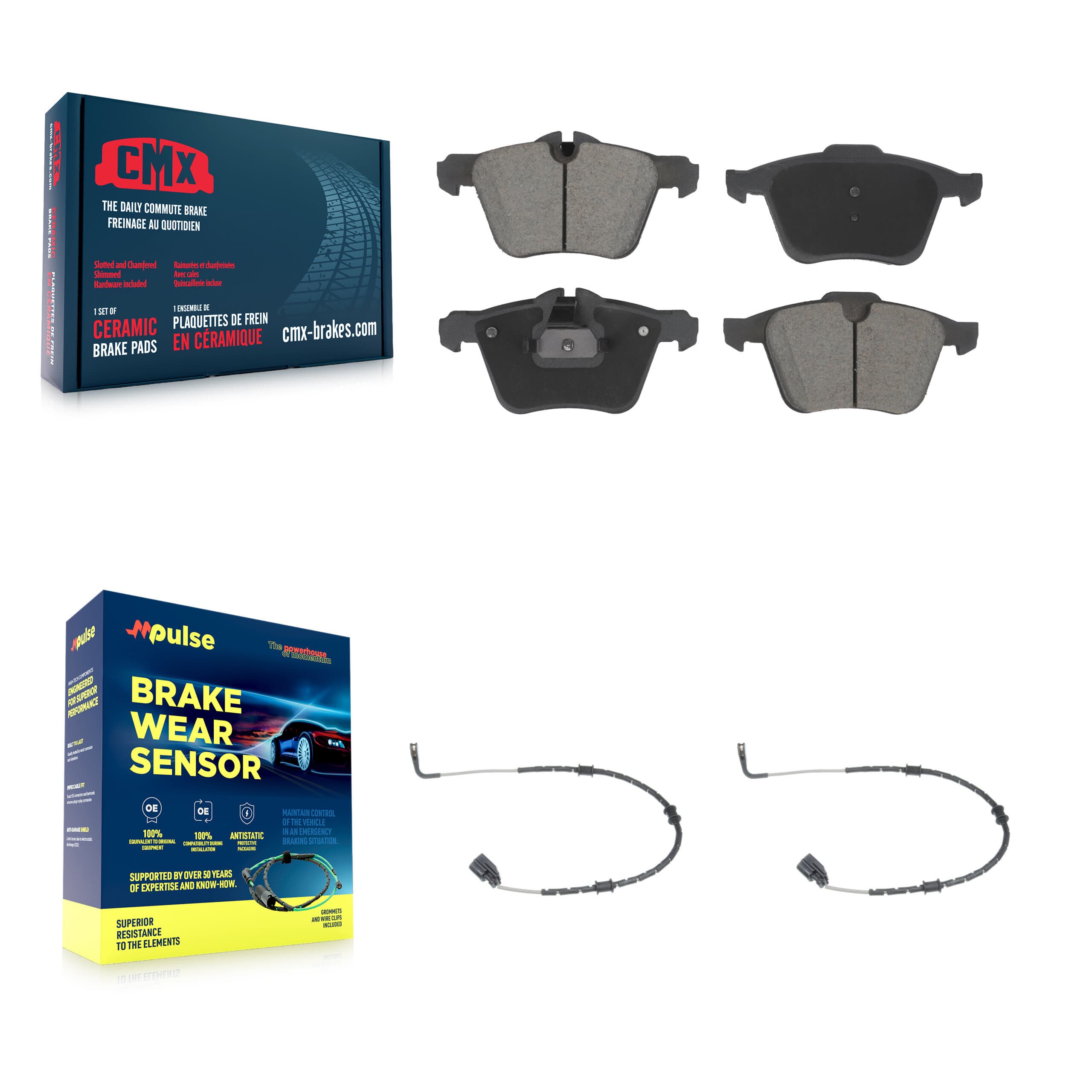 CMX - KCW-101169 - Front Disc Brake Pad Kits image 1