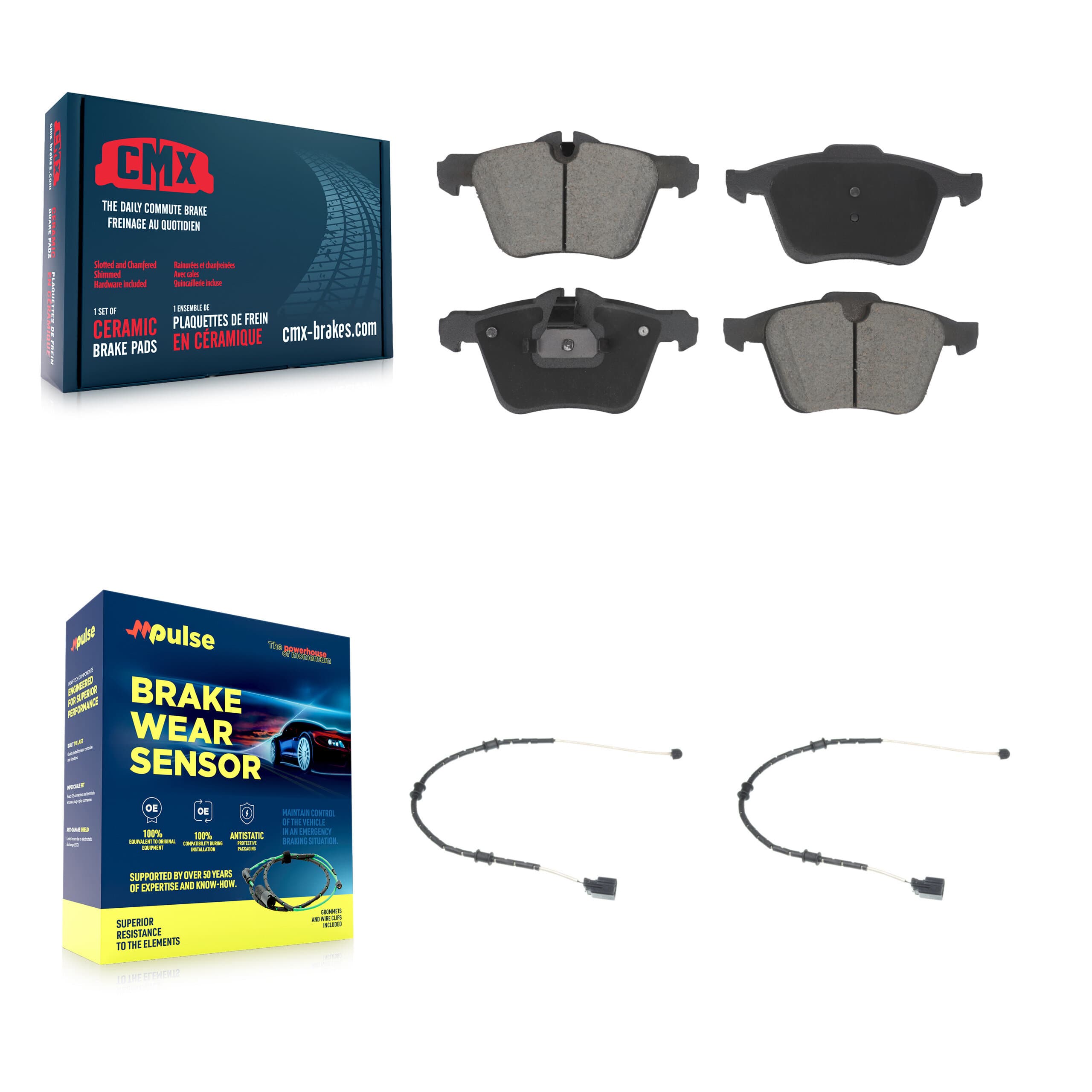 CMX - KCW-101171 - Front Disc Brake Pad Kits image 1