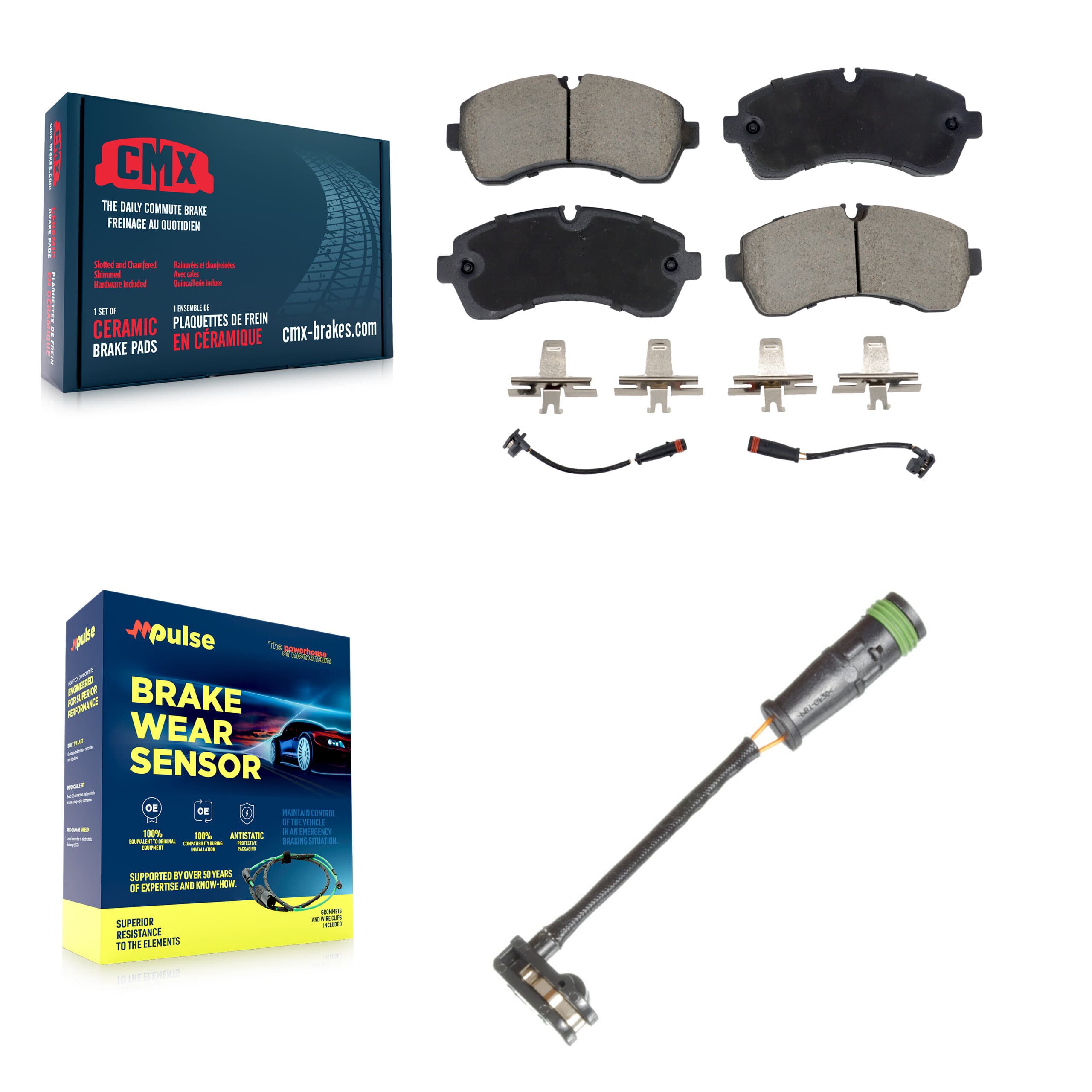 CMX - KCW-101198 - Front Disc Brake Pad Kits image 1