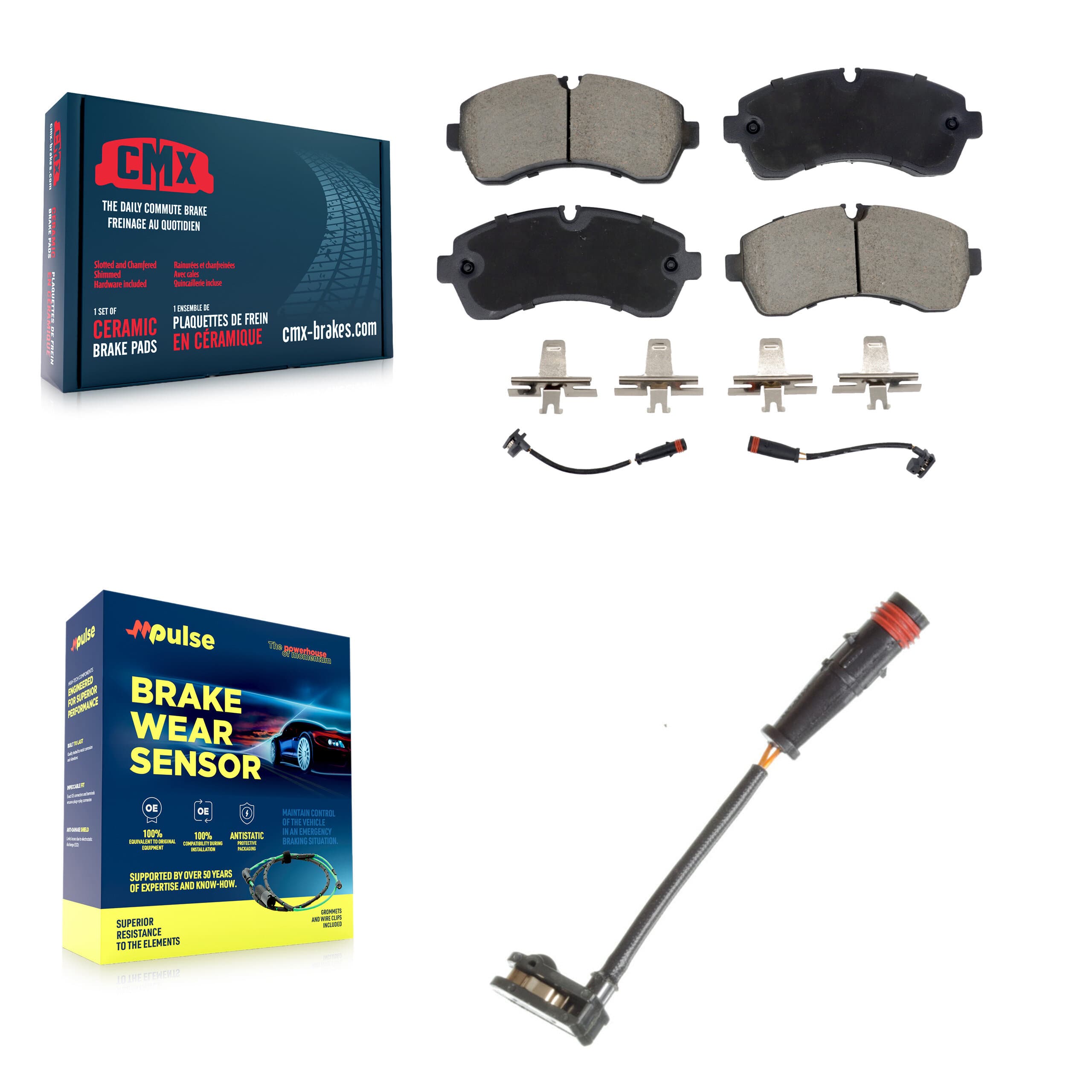 CMX - KCW-101199 - Front Disc Brake Pad Kits image 1