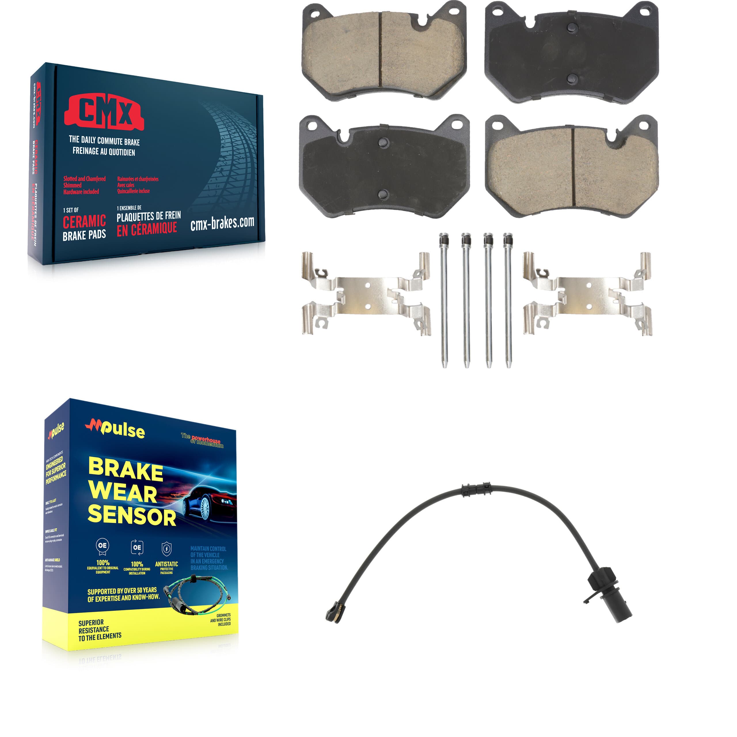 CMX - KCW-101219 - Front Disc Brake Pad Kits image 1