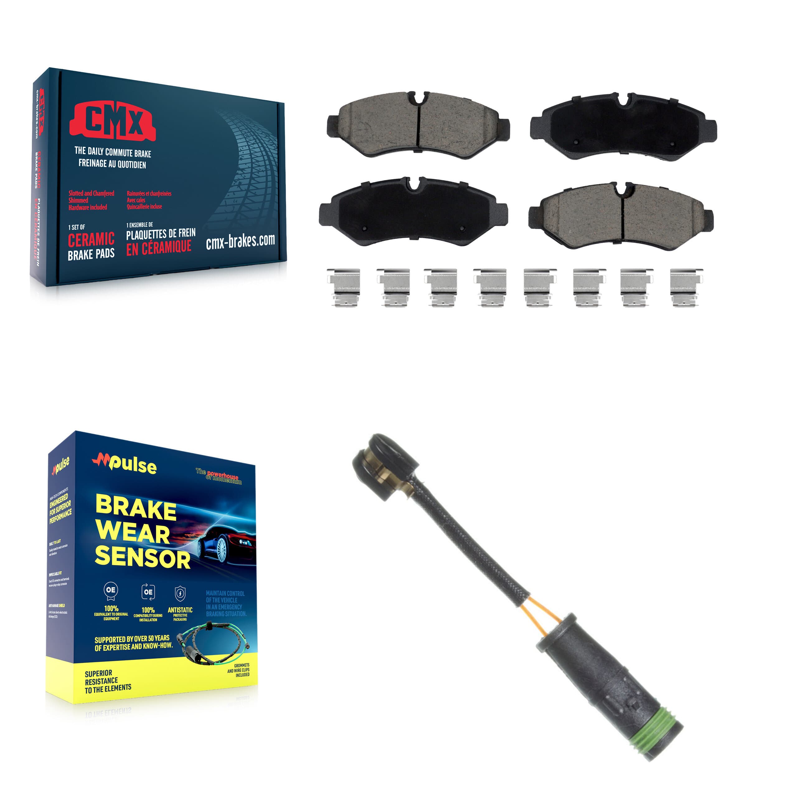 CMX - KCW-101256 - Rear Disc Brake Pad Kits image 1