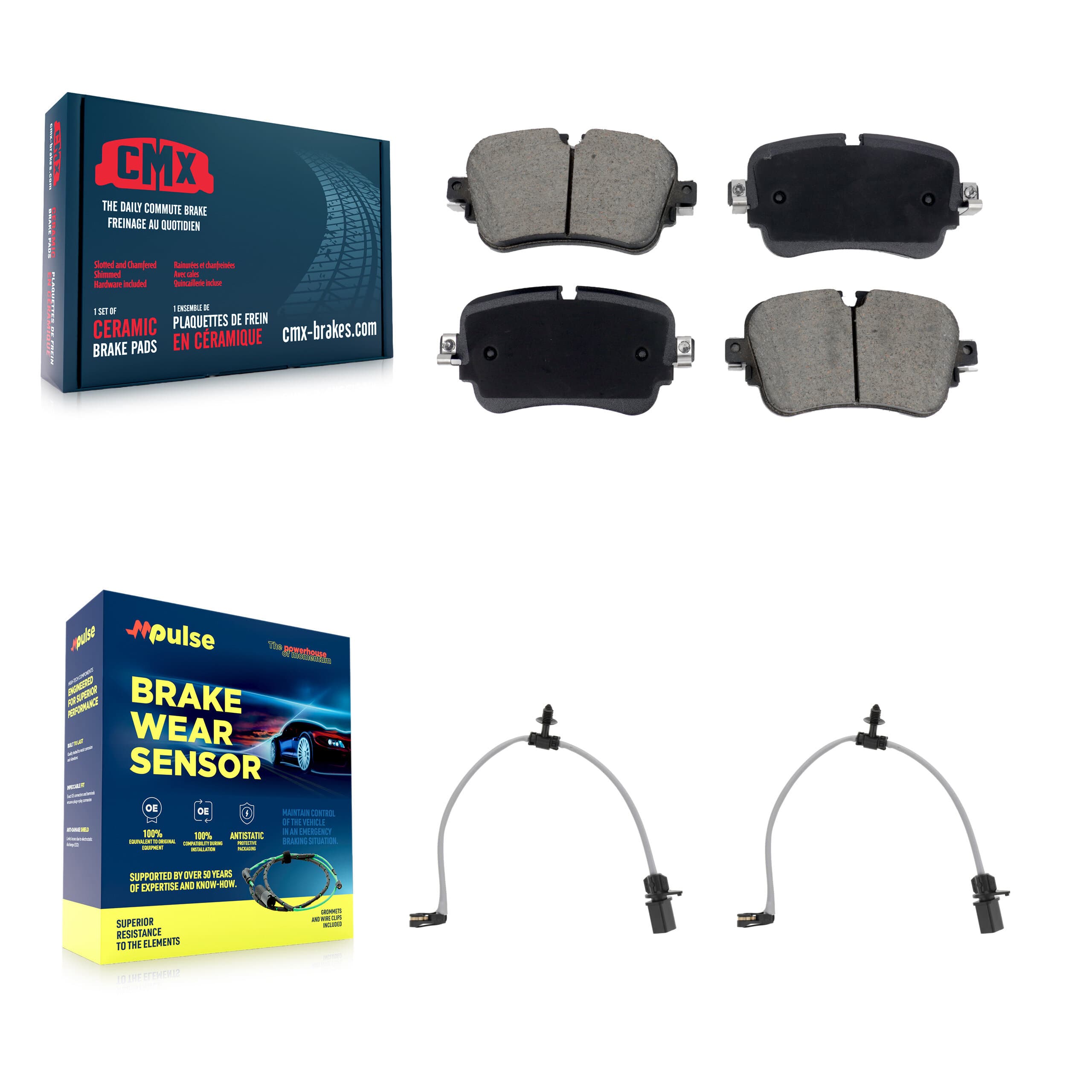 CMX - KCW-101415 - Rear Disc Brake Pad Kits image 1