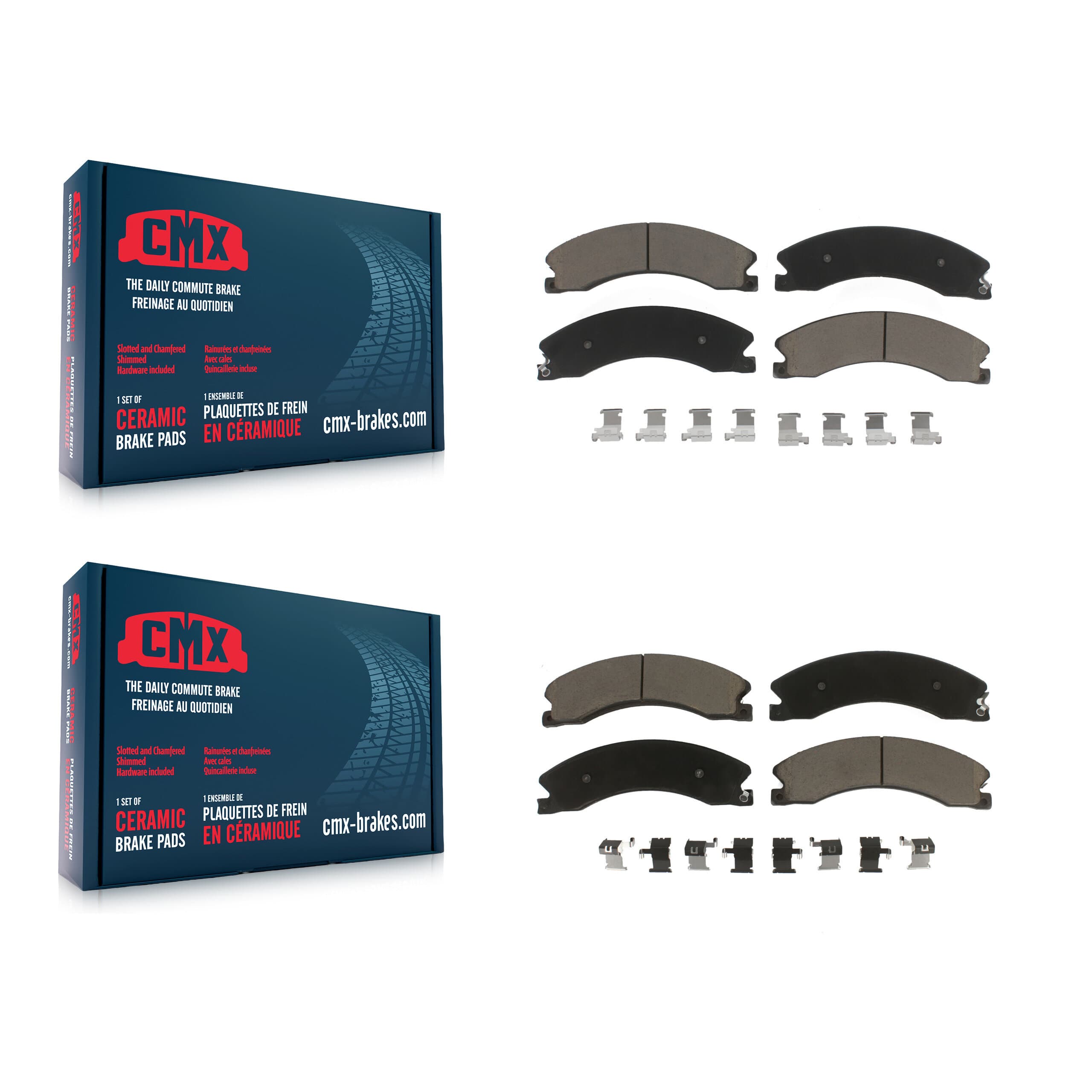 CMX - KCX-100500 - Front and Rear Disc Brake Pad Kits image 1